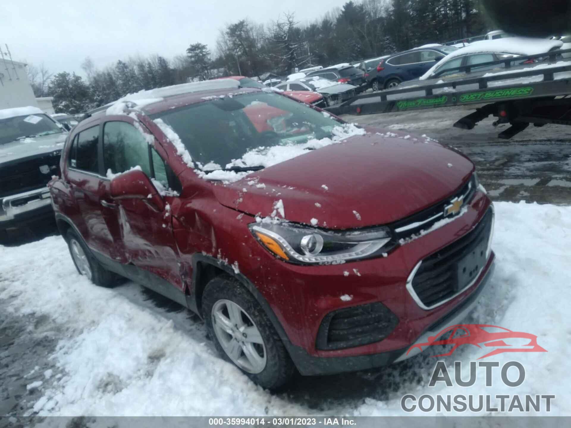 CHEVROLET TRAX 2020 - 3GNCJPSB4LL111621