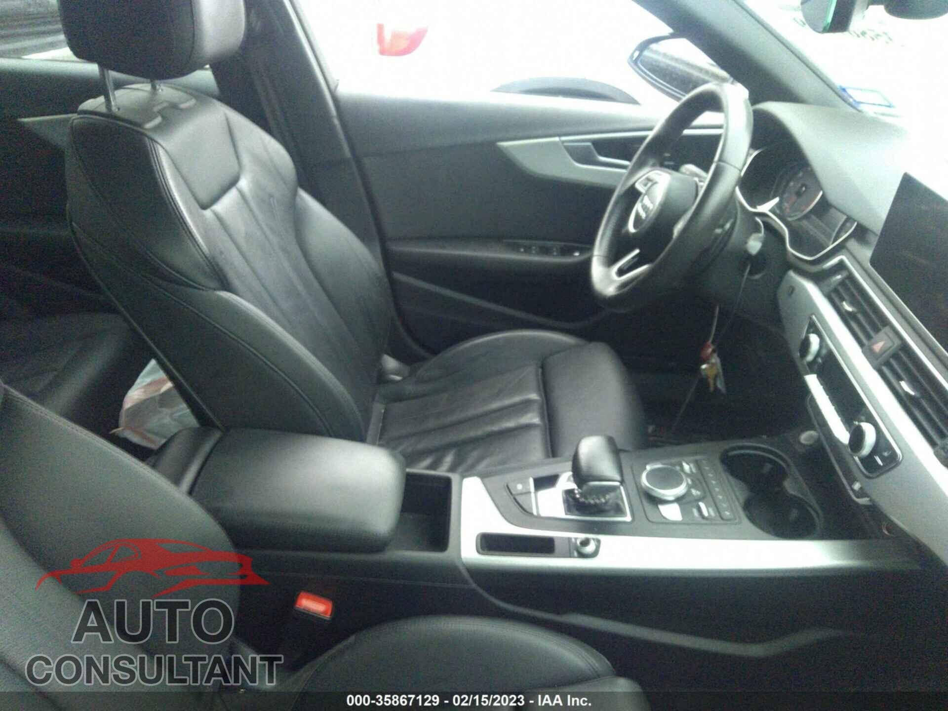 AUDI A4 2017 - WAUANAF40HN028446