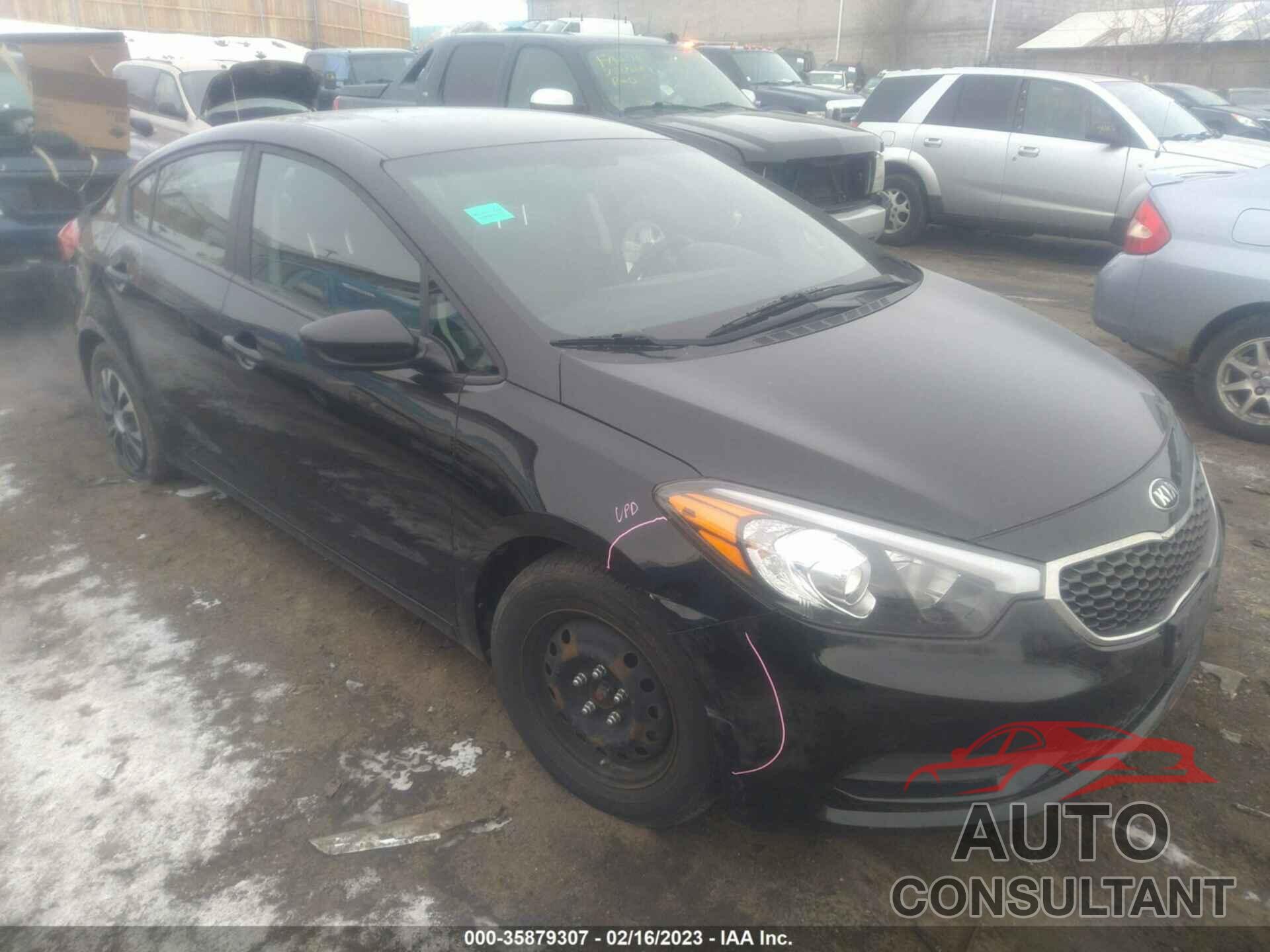 KIA FORTE 2016 - KNAFK4A66G5614639