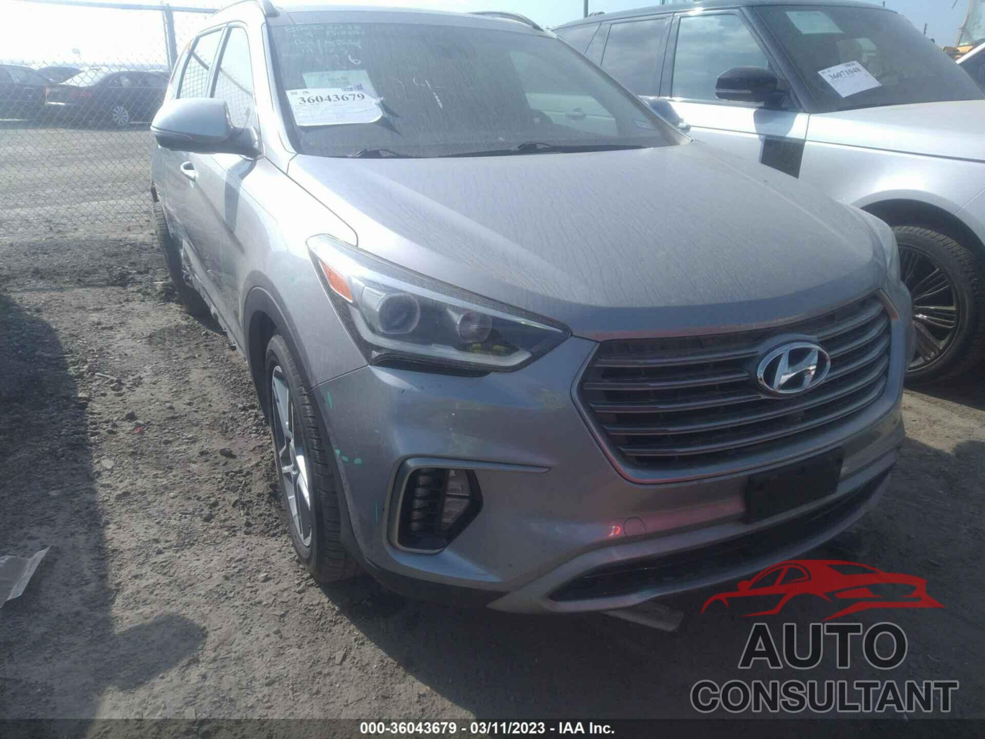 HYUNDAI SANTA FE 2017 - KM8SR4HF3HU234101