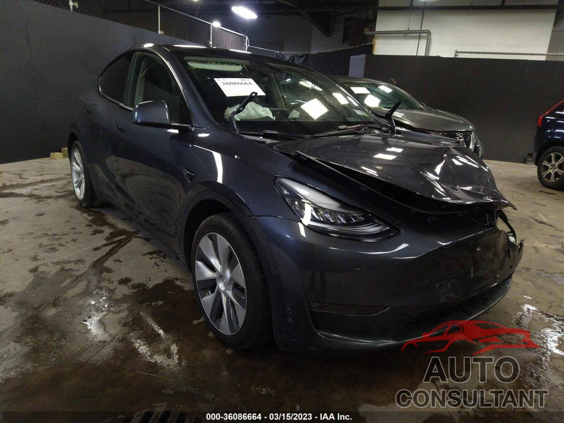 TESLA MODEL Y 2021 - 5YJYGDEE5MF118711