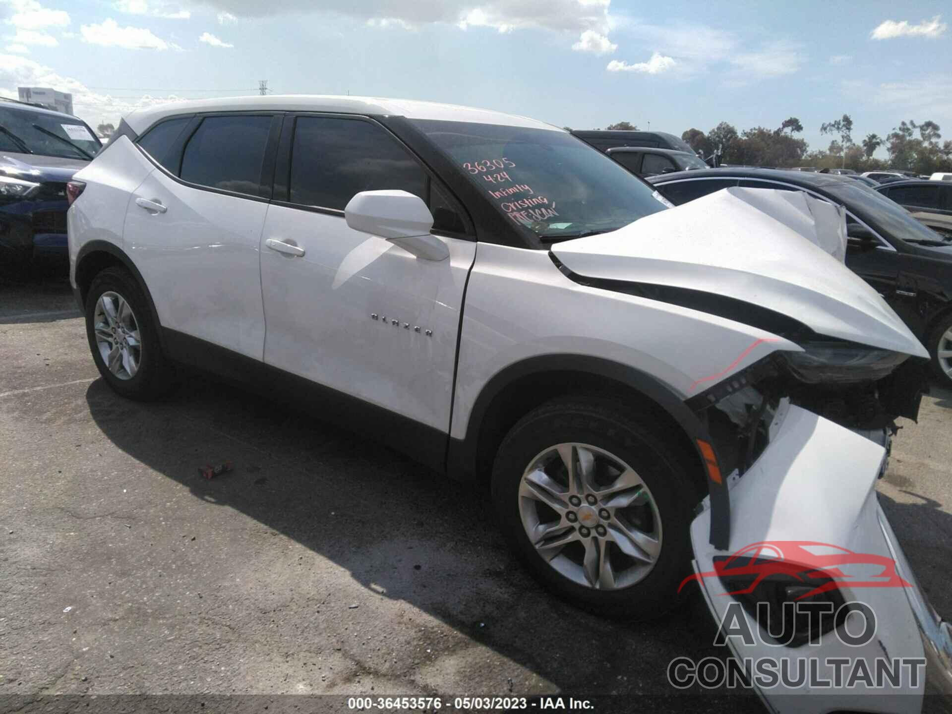 CHEVROLET BLAZER 2019 - 3GNKBBRA6KS663117