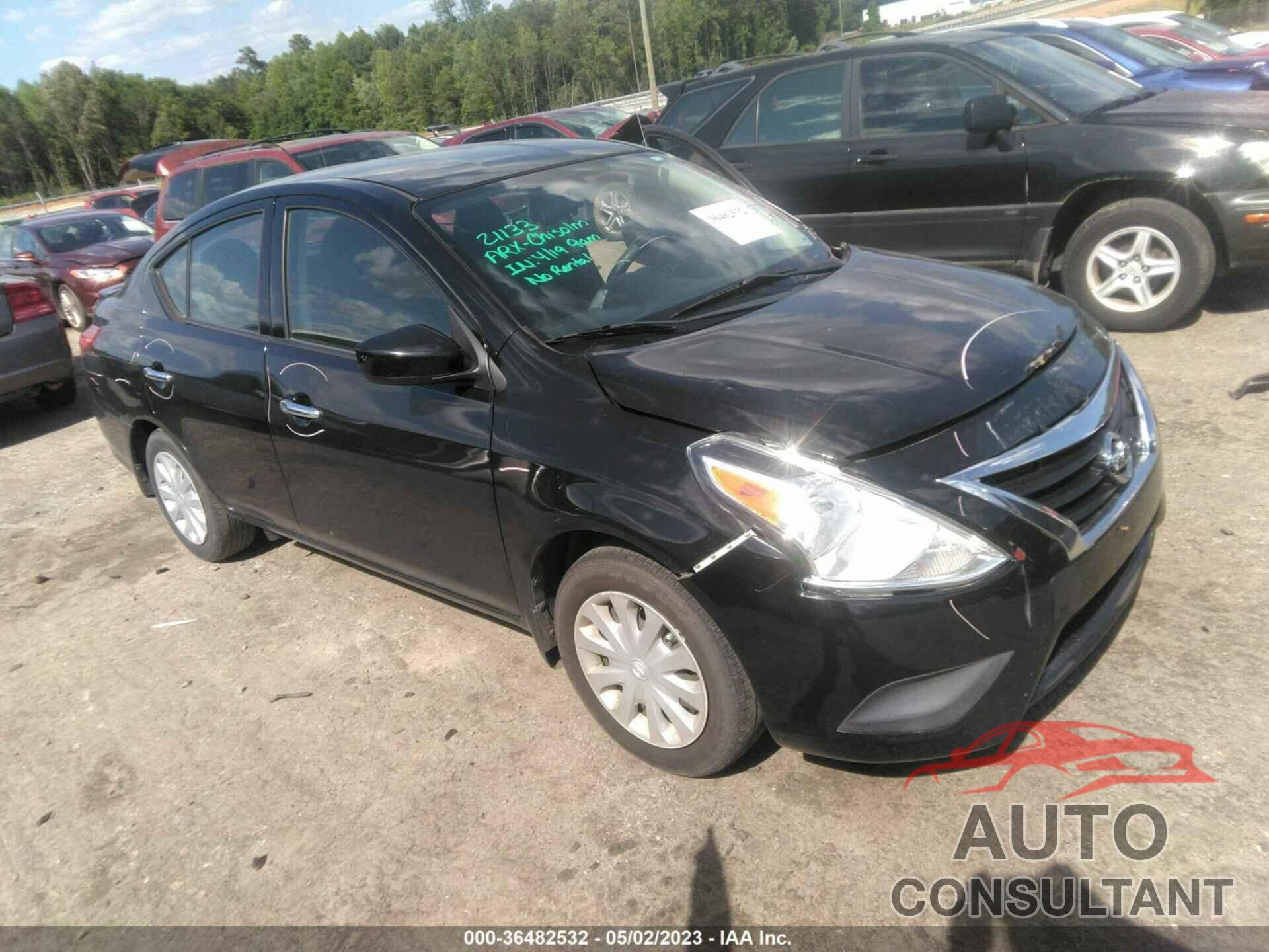 NISSAN VERSA 2016 - 3N1CN7APXGL892938