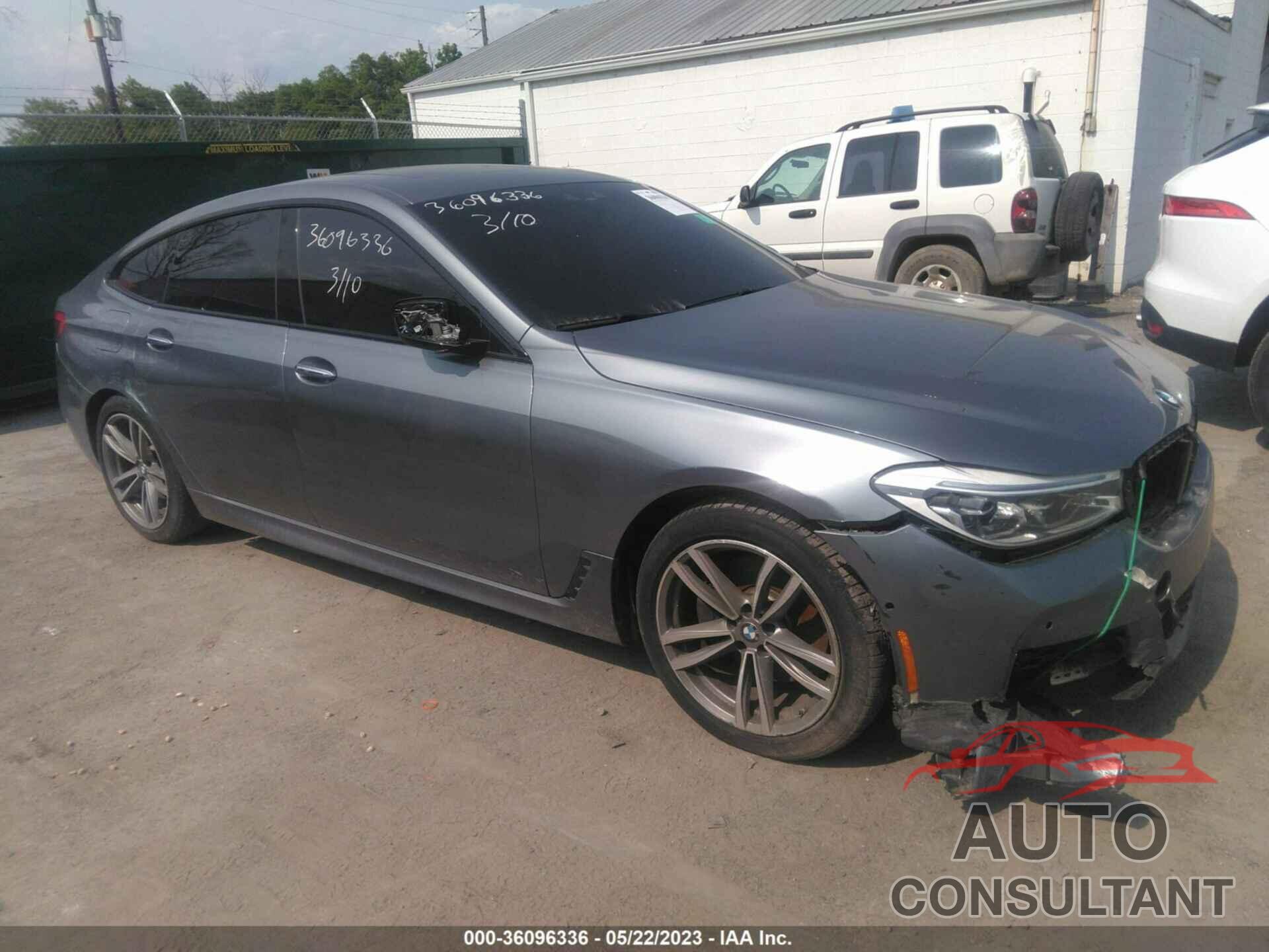 BMW 640I GRAN TURISMO 2018 - WBAJV6C51JBK07791