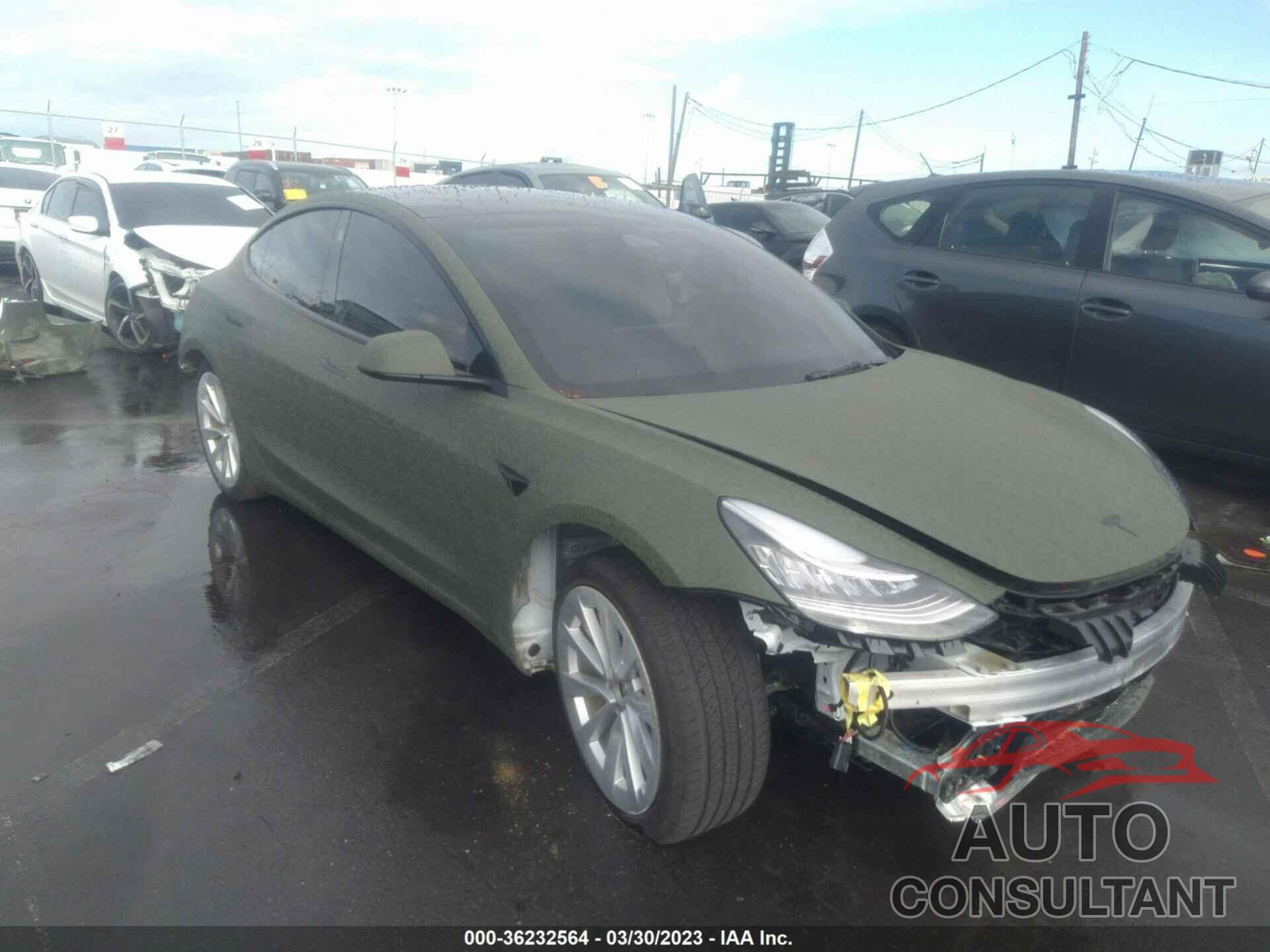 TESLA MODEL 3 2022 - 5YJ3E1EBXNF299312