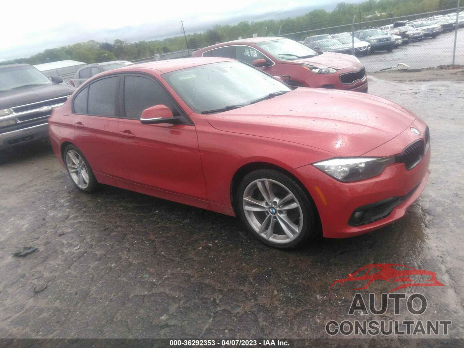 BMW 3 SERIES 2016 - WBA8A9C55GK616350