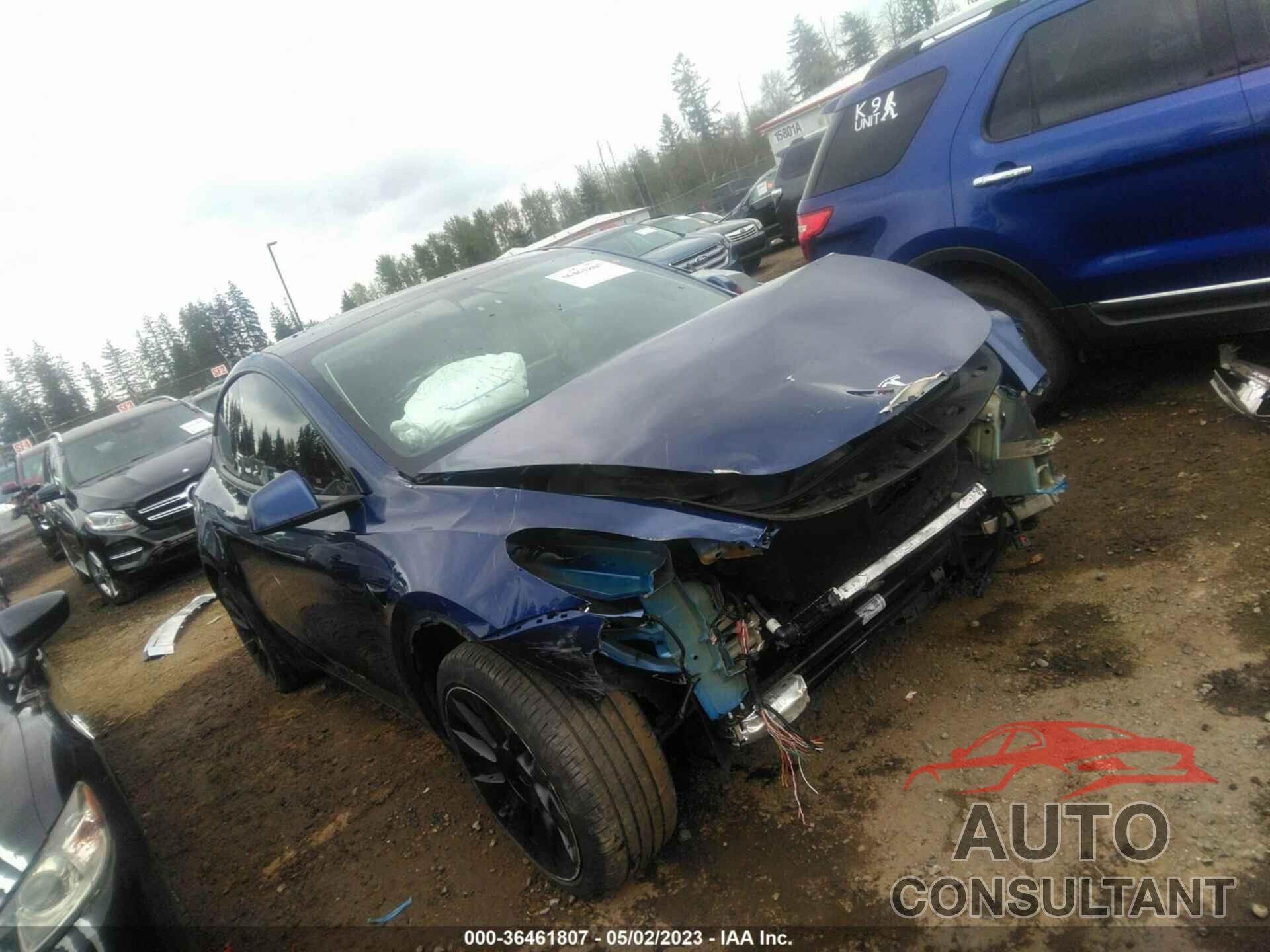 TESLA MODEL Y 2021 - 5YJYGAEE0MF157947