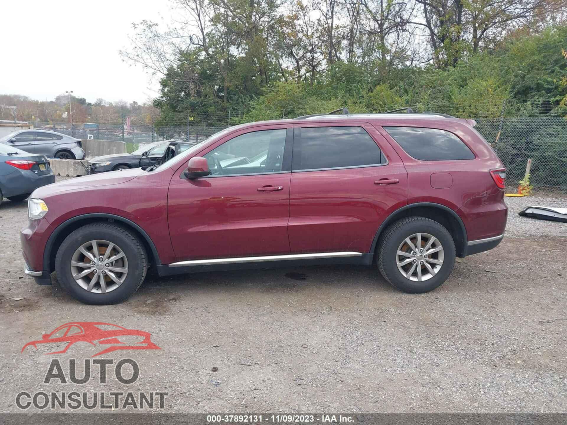 DODGE DURANGO 2017 - 1C4RDJAG9HC814638