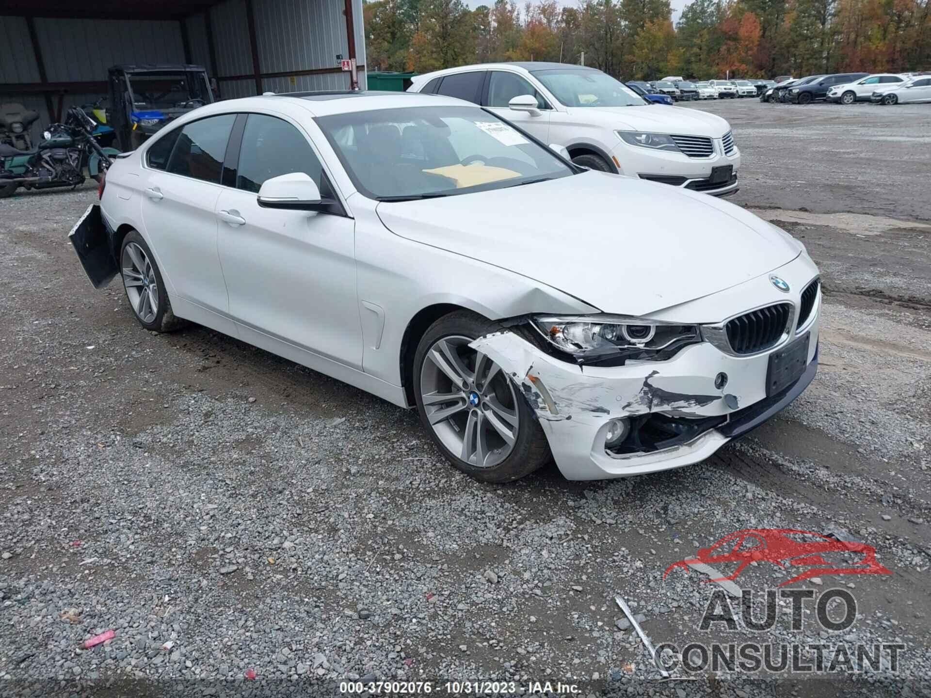 BMW 4 SERIES 2017 - WBA4F7C39HG787917