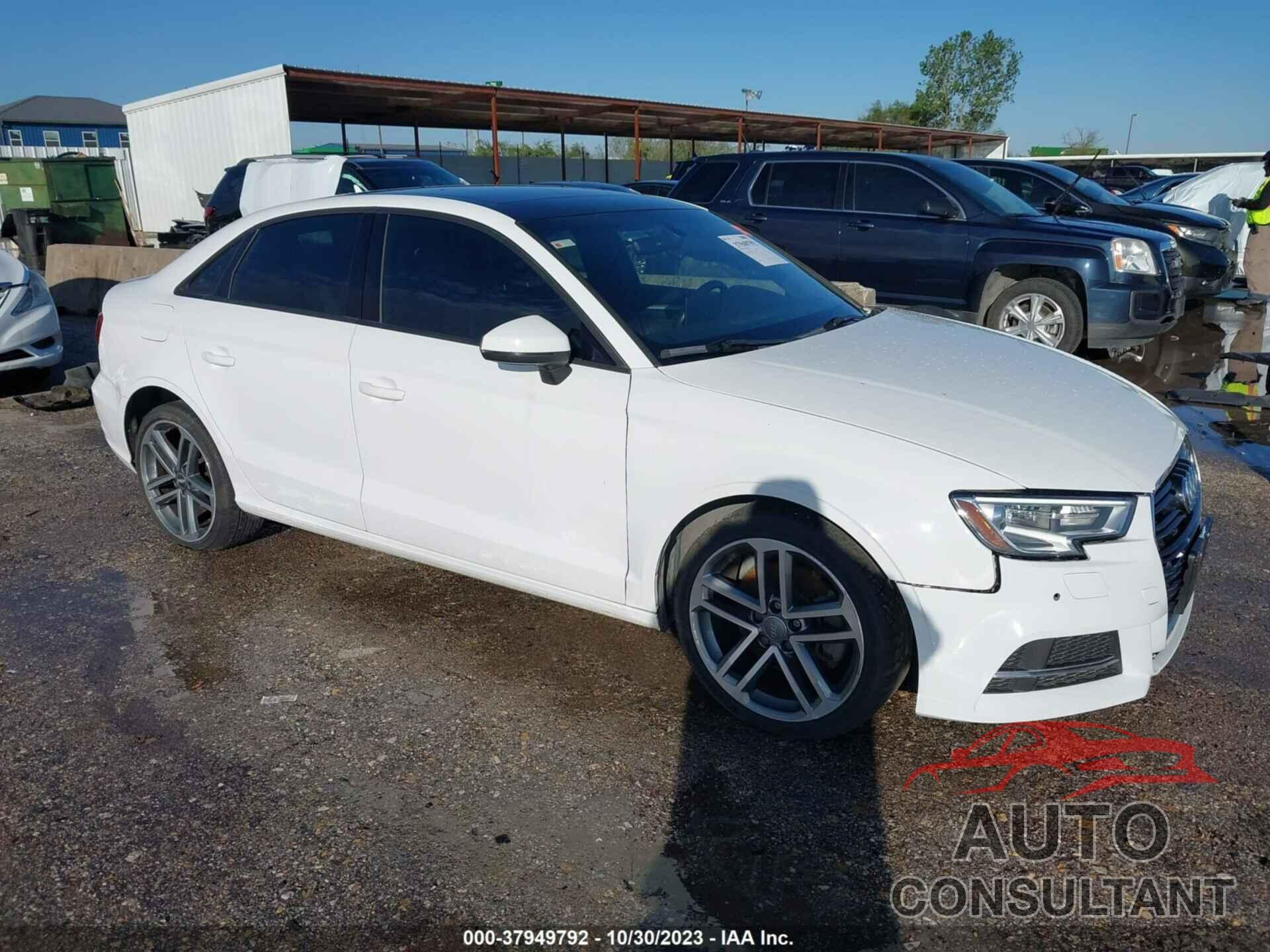 AUDI A3 SEDAN 2017 - WAUAUGFF5H1044558