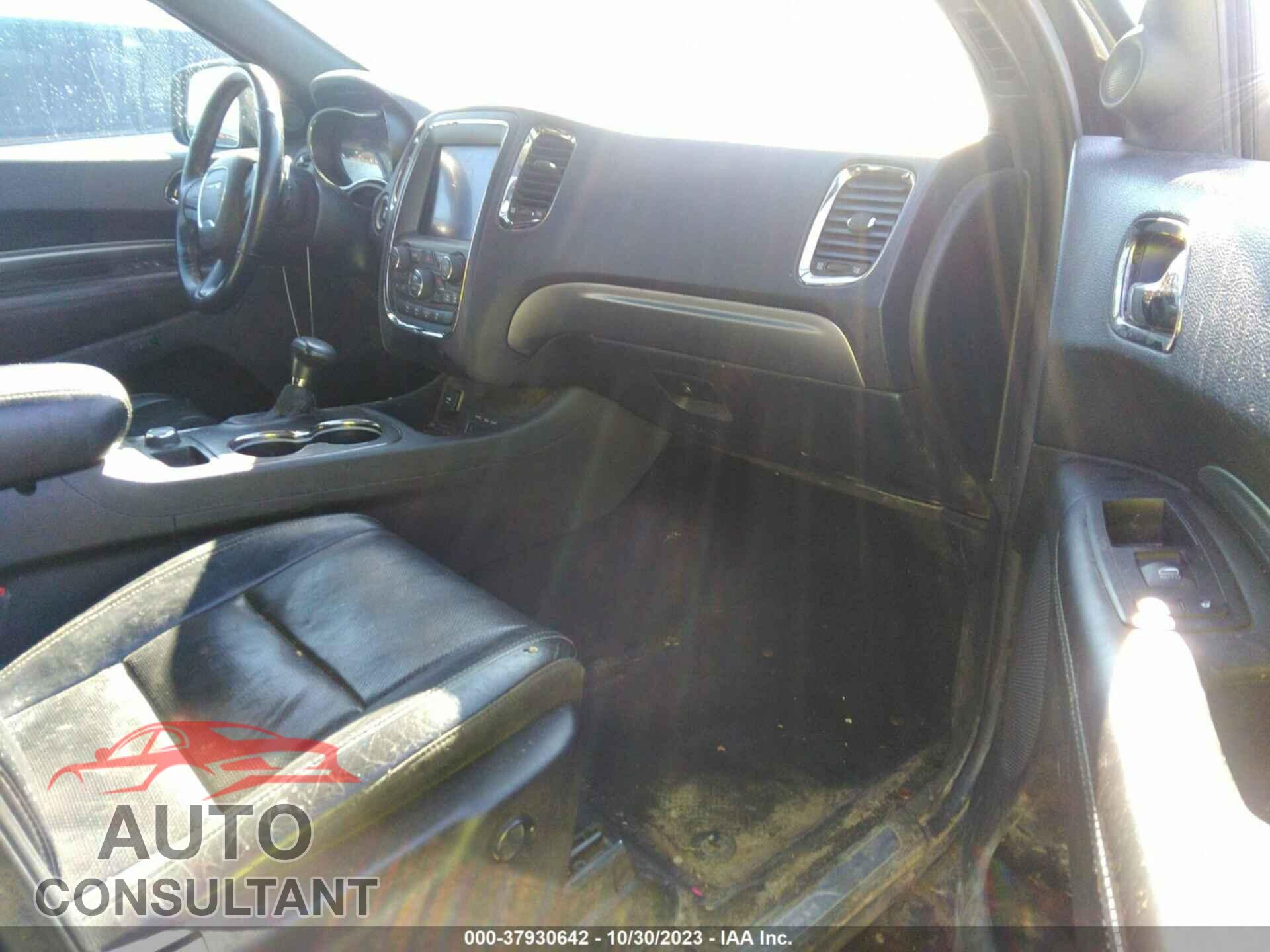 DODGE DURANGO 2019 - 1C4SDJCTXKC820872