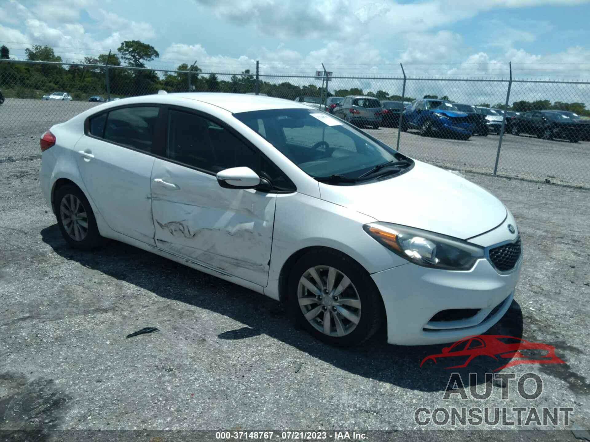 KIA FORTE 2015 - KNAFX4A64F5355987