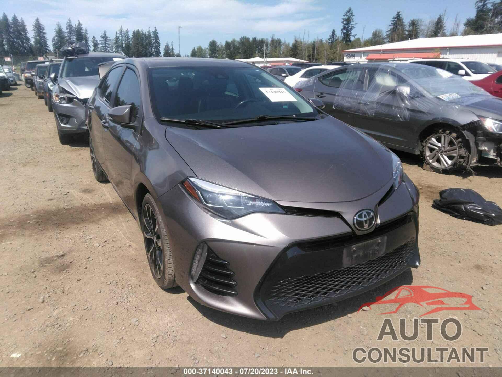 TOYOTA COROLLA 2017 - 2T1BURHE3HC813738