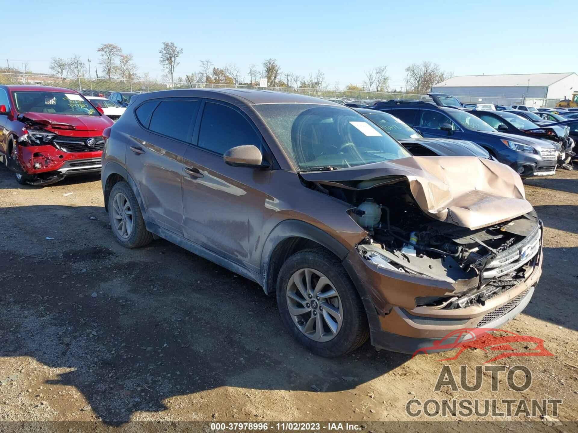 HYUNDAI TUCSON 2017 - KM8J23A44HU390795