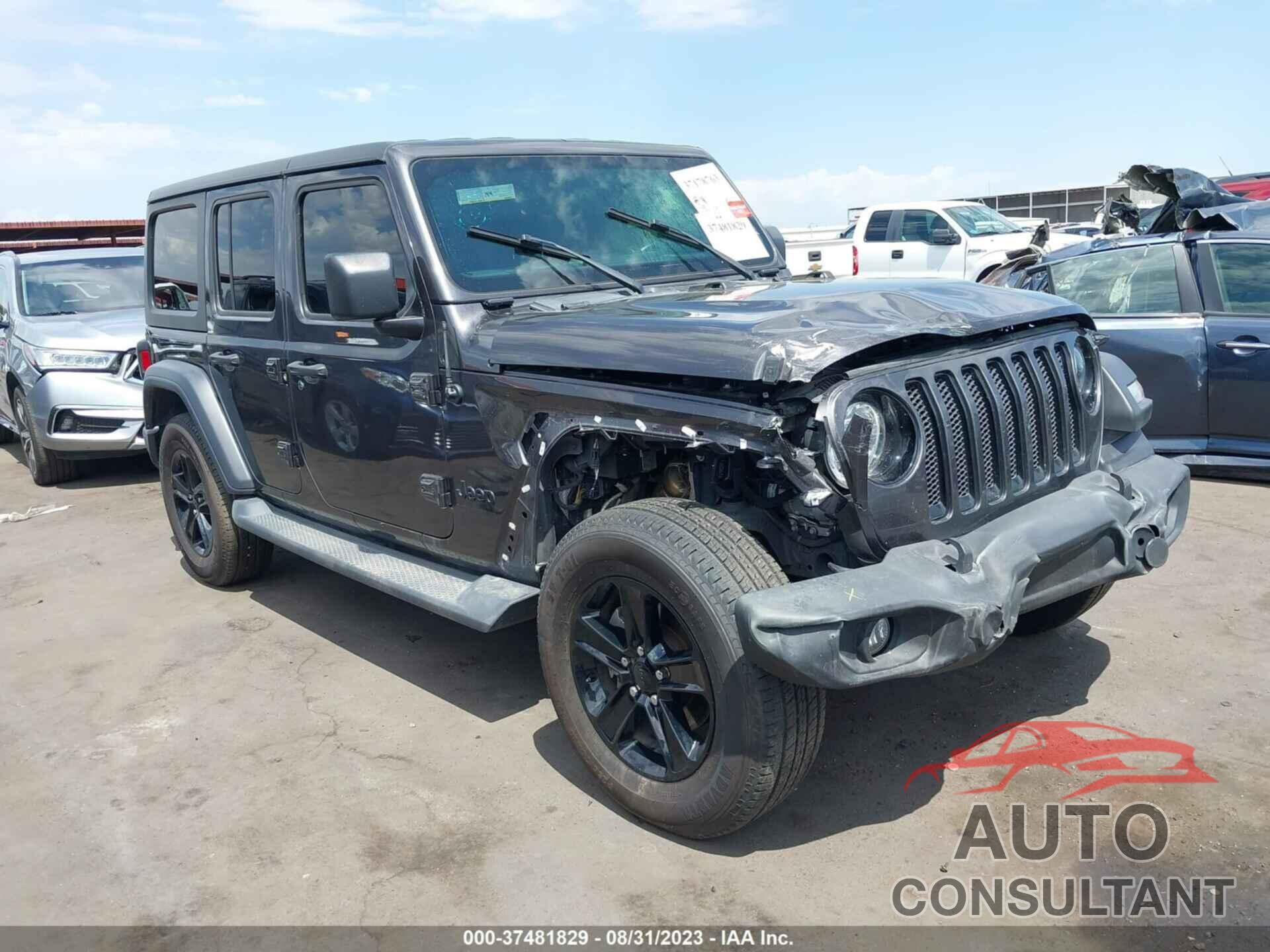JEEP WRANGLER UNLIMITED 2020 - 1C4HJXDG8LW344418