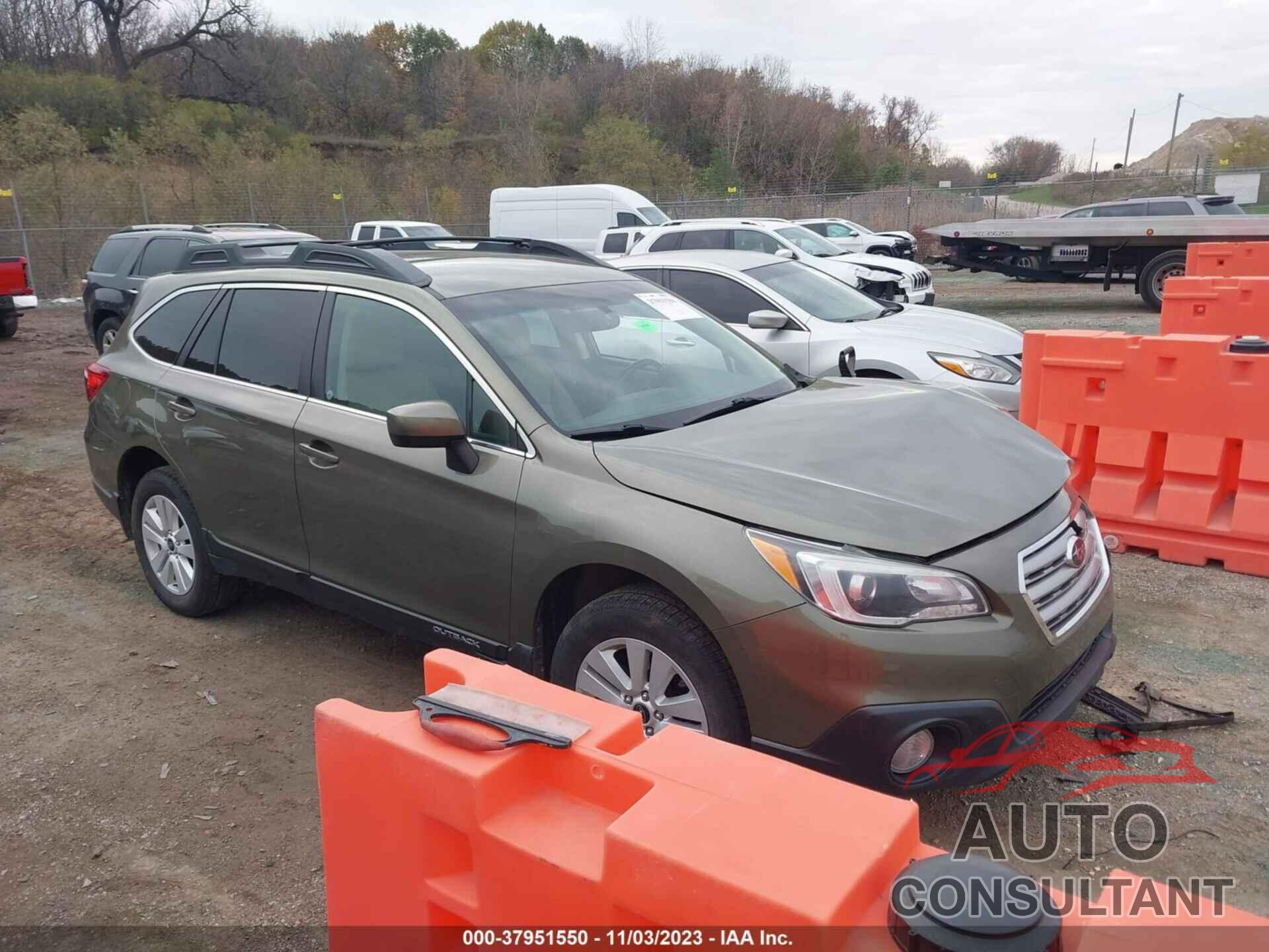 SUBARU OUTBACK 2015 - 4S4BSBCC3F3334613