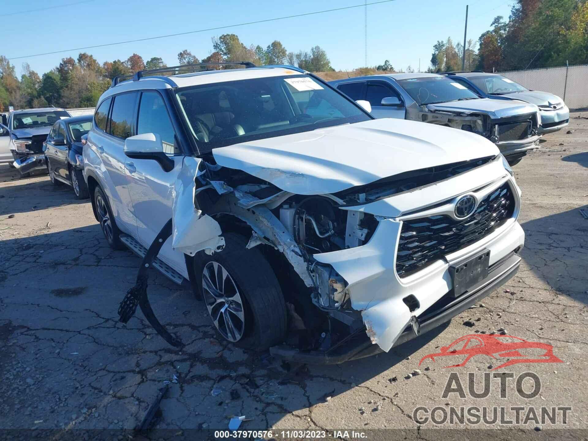 TOYOTA HIGHLANDER 2021 - 5TDGZRAH7MS079179