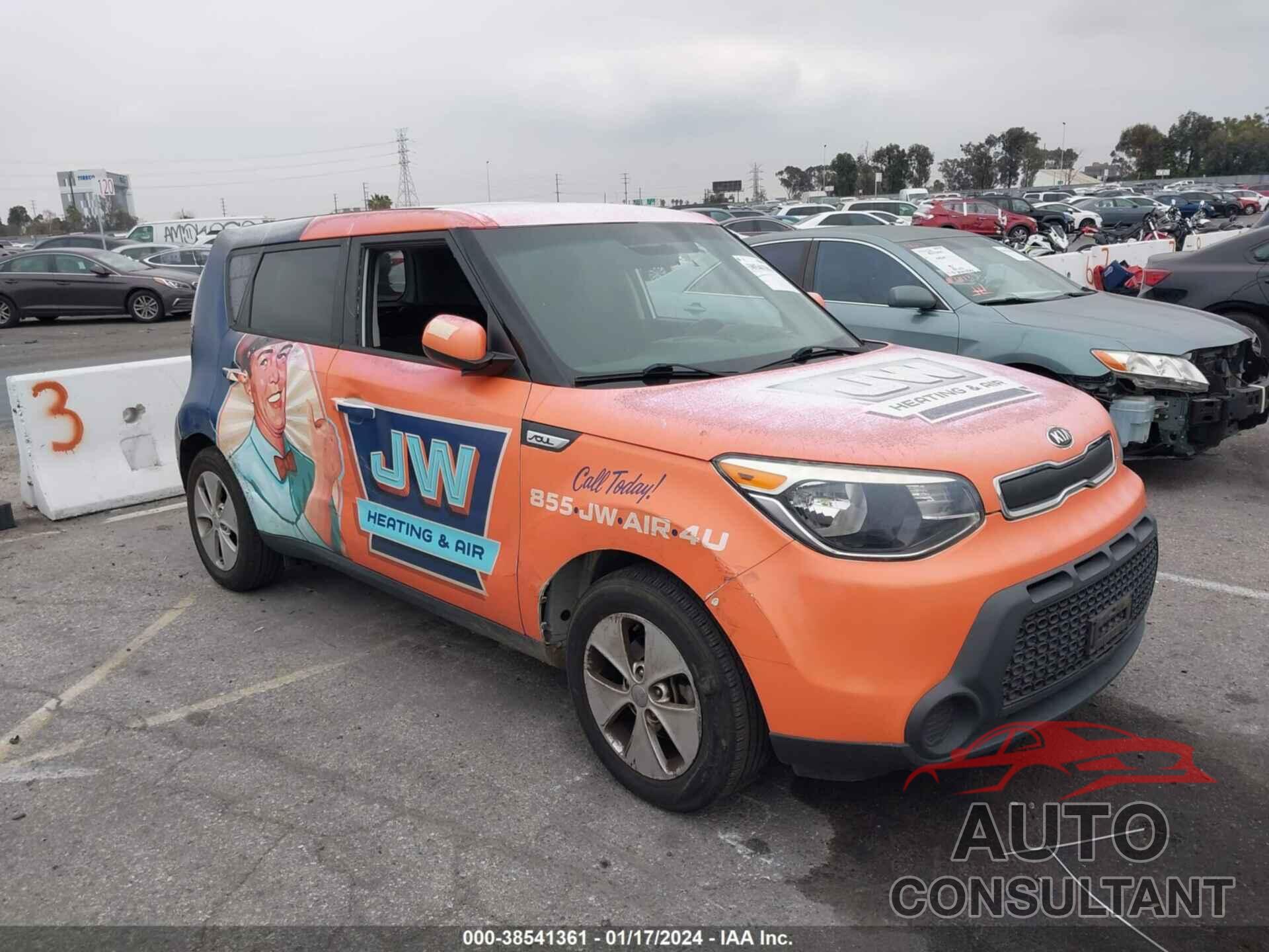 KIA SOUL 2016 - KNDJN2A25G7319798
