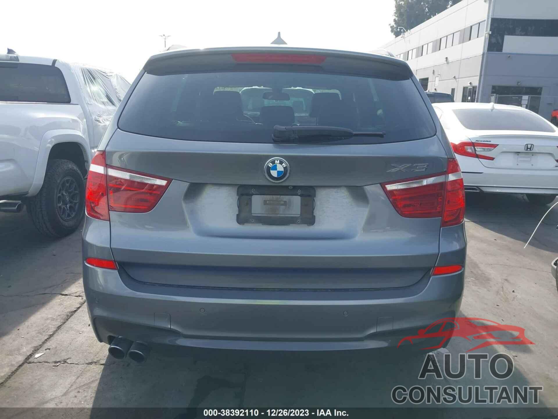BMW X3 2017 - 5UXWX7C54H0U39802