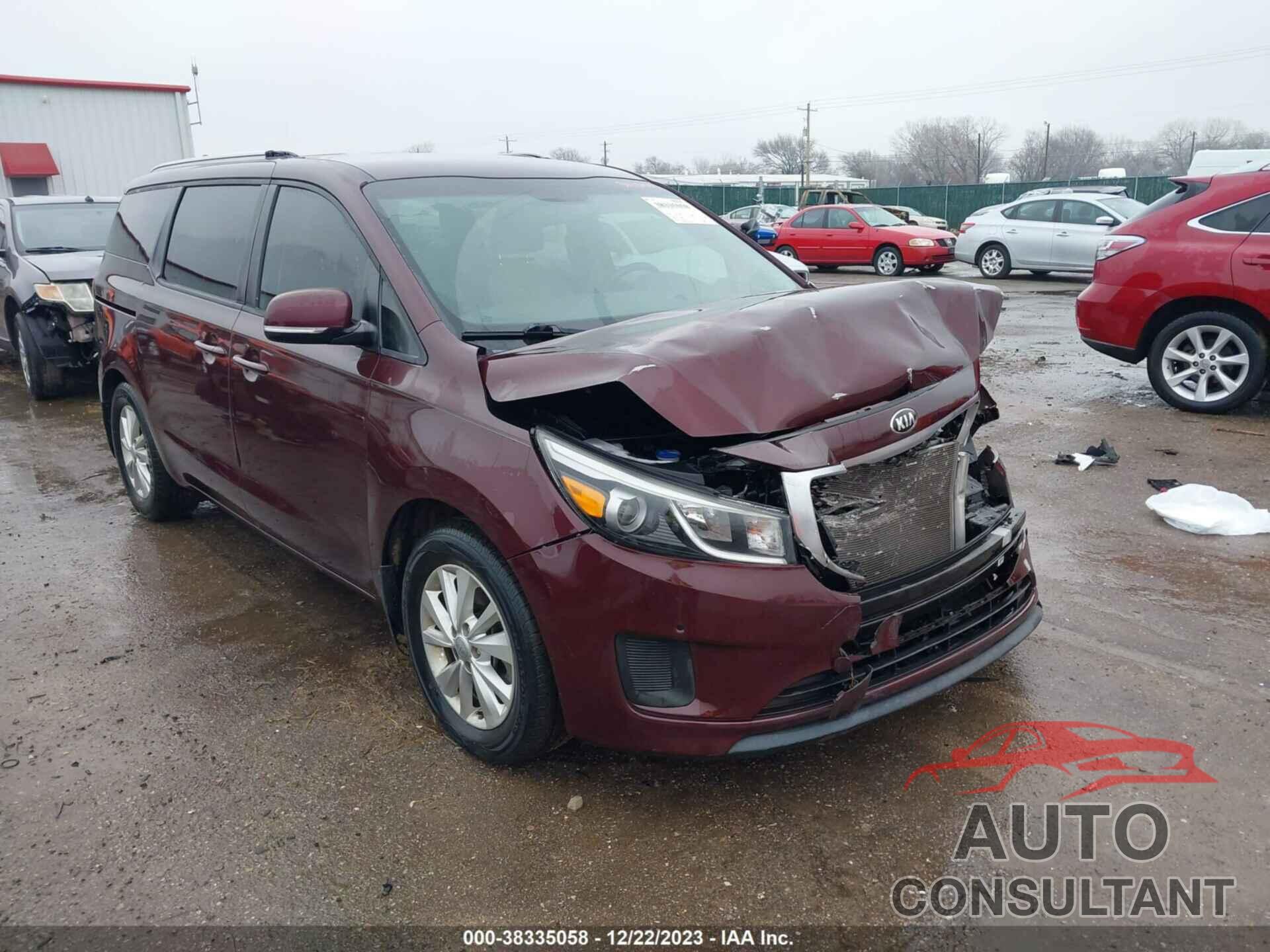 KIA SEDONA 2017 - KNDMB5C12H6327537