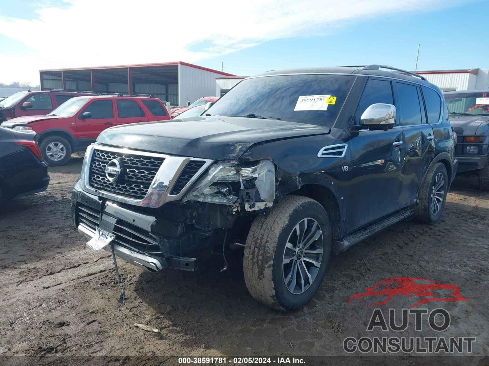 NISSAN ARMADA 2017 - JN8AY2NC0H9510601