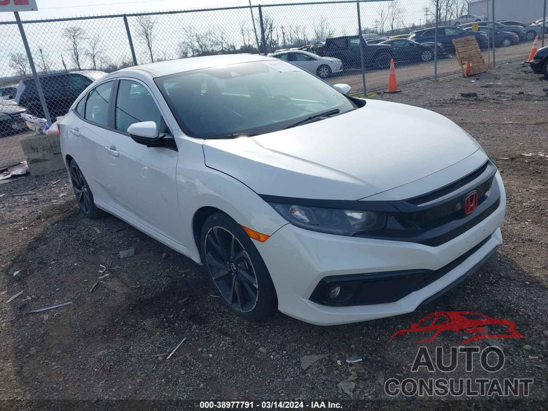 HONDA CIVIC 2019 - 2HGFC2F82KH600898