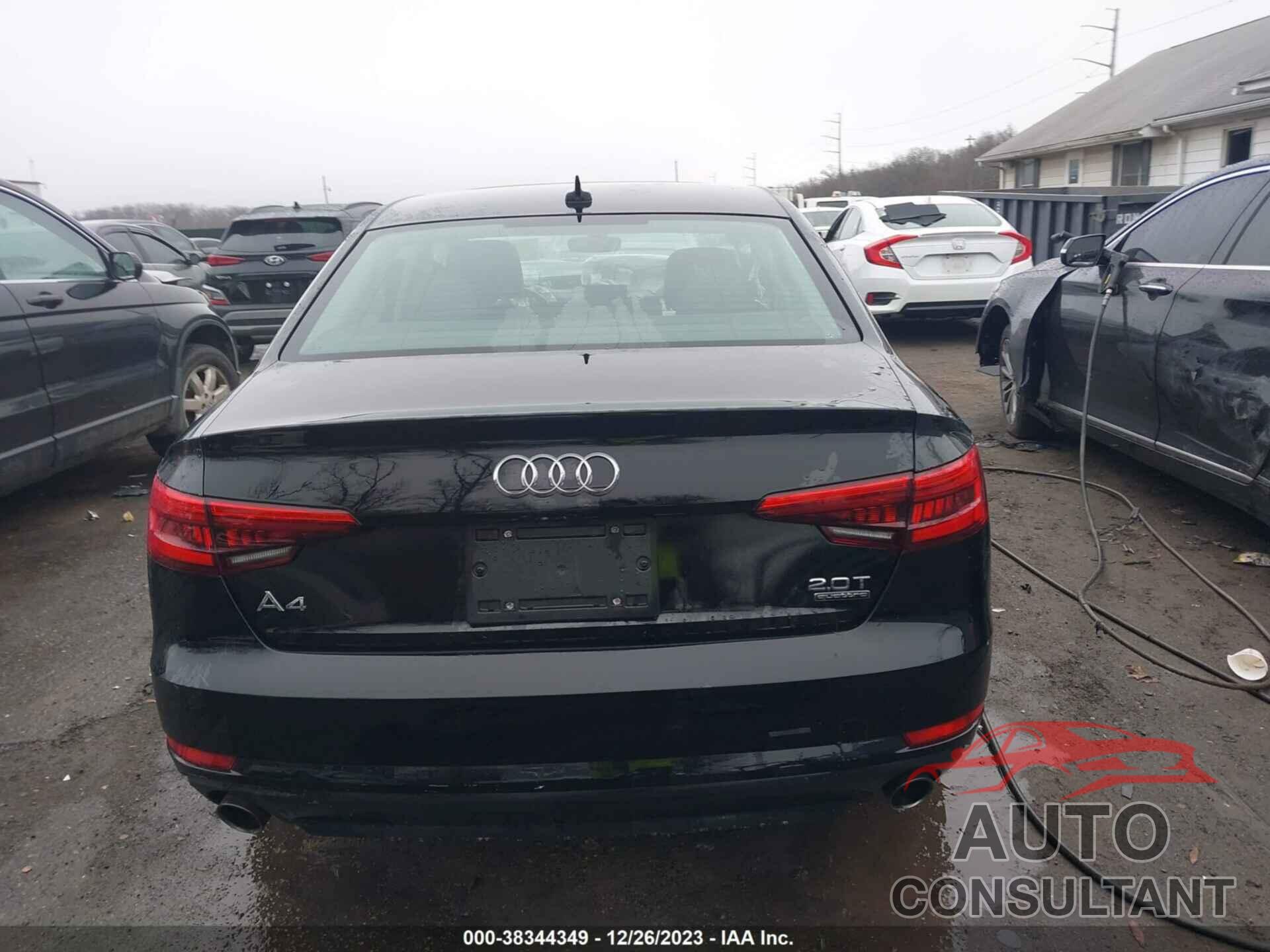 AUDI A4 2017 - WAUANAF47HN030002