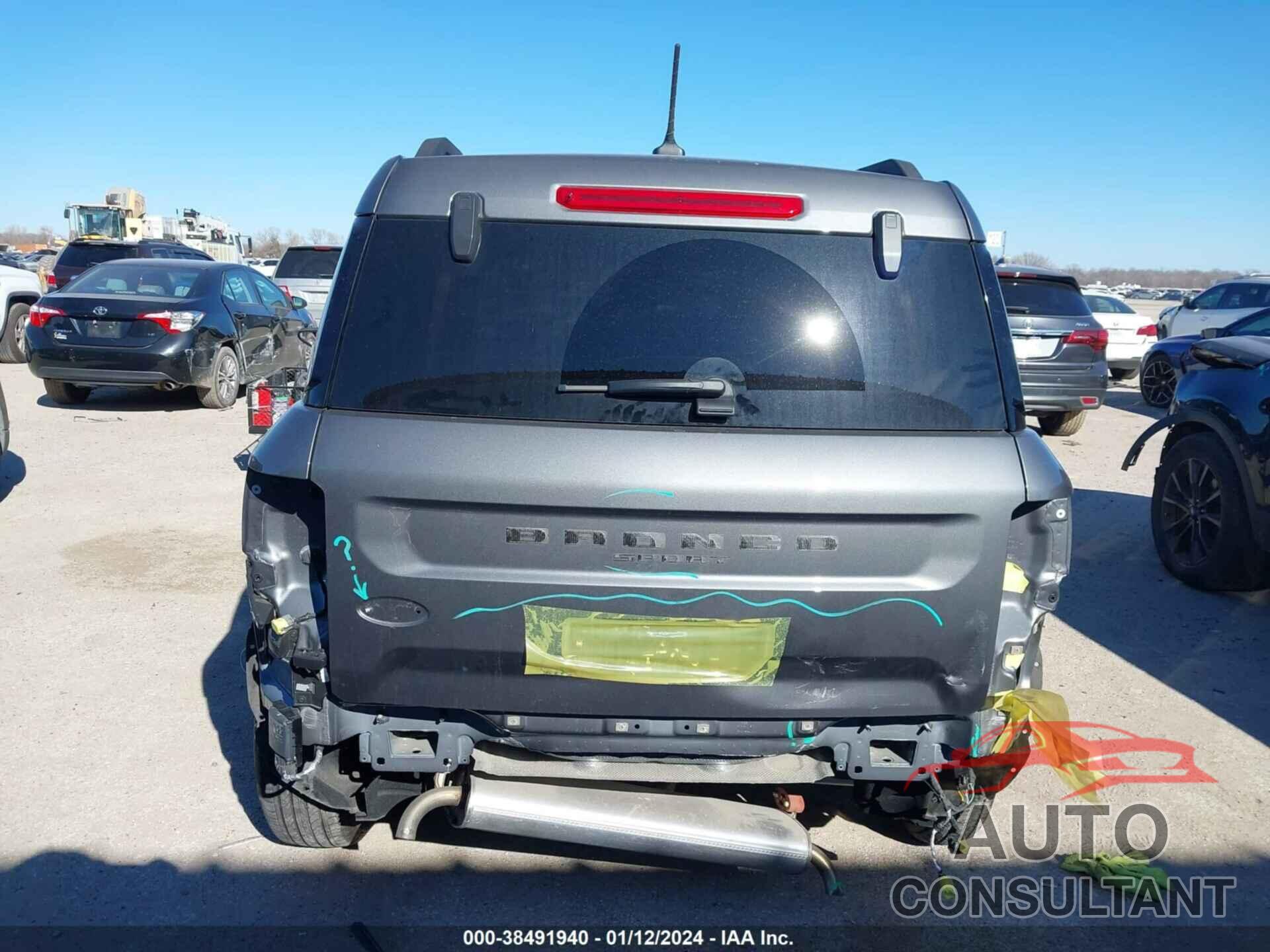 FORD BRONCO SPORT 2022 - 3FMCR9B62NRD47986