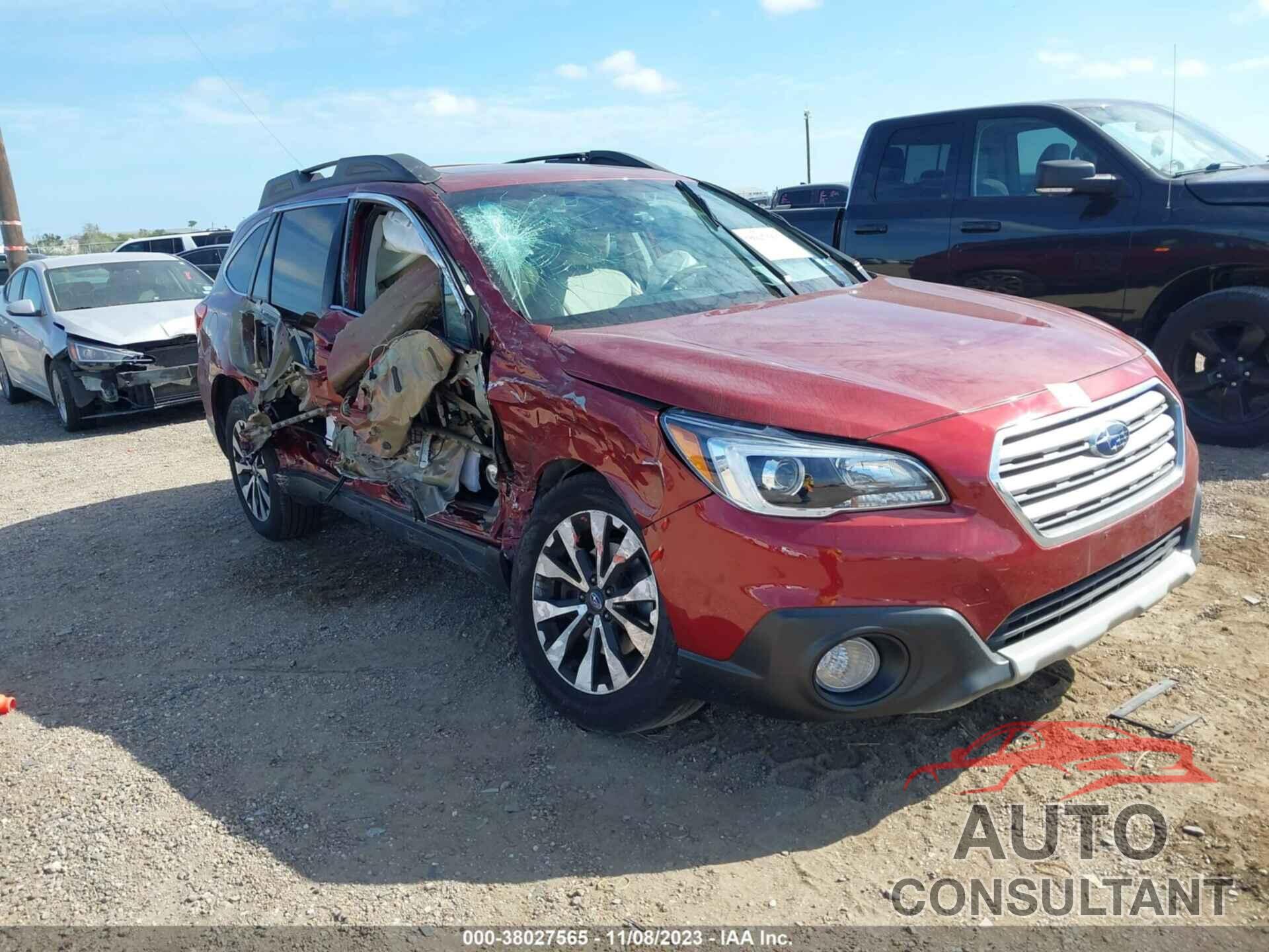 SUBARU OUTBACK 2017 - 4S4BSANC6H3376297