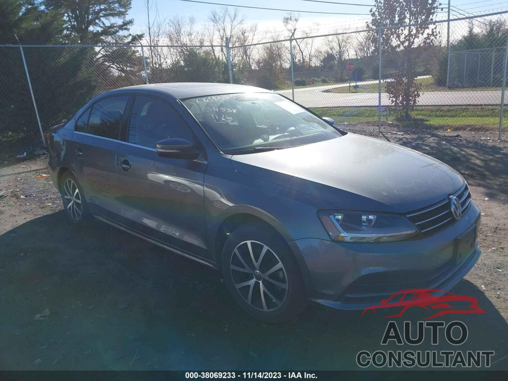 VOLKSWAGEN JETTA 2017 - 3VWDB7AJ0HM389224