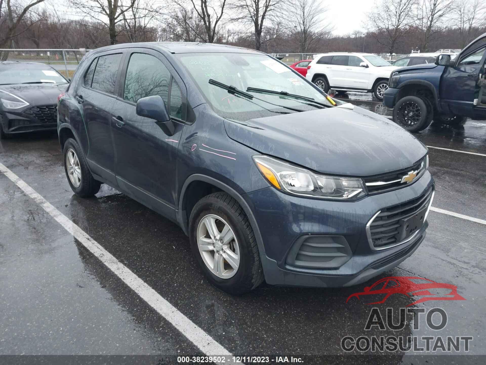 CHEVROLET TRAX 2019 - 3GNCJNSB3KL225340