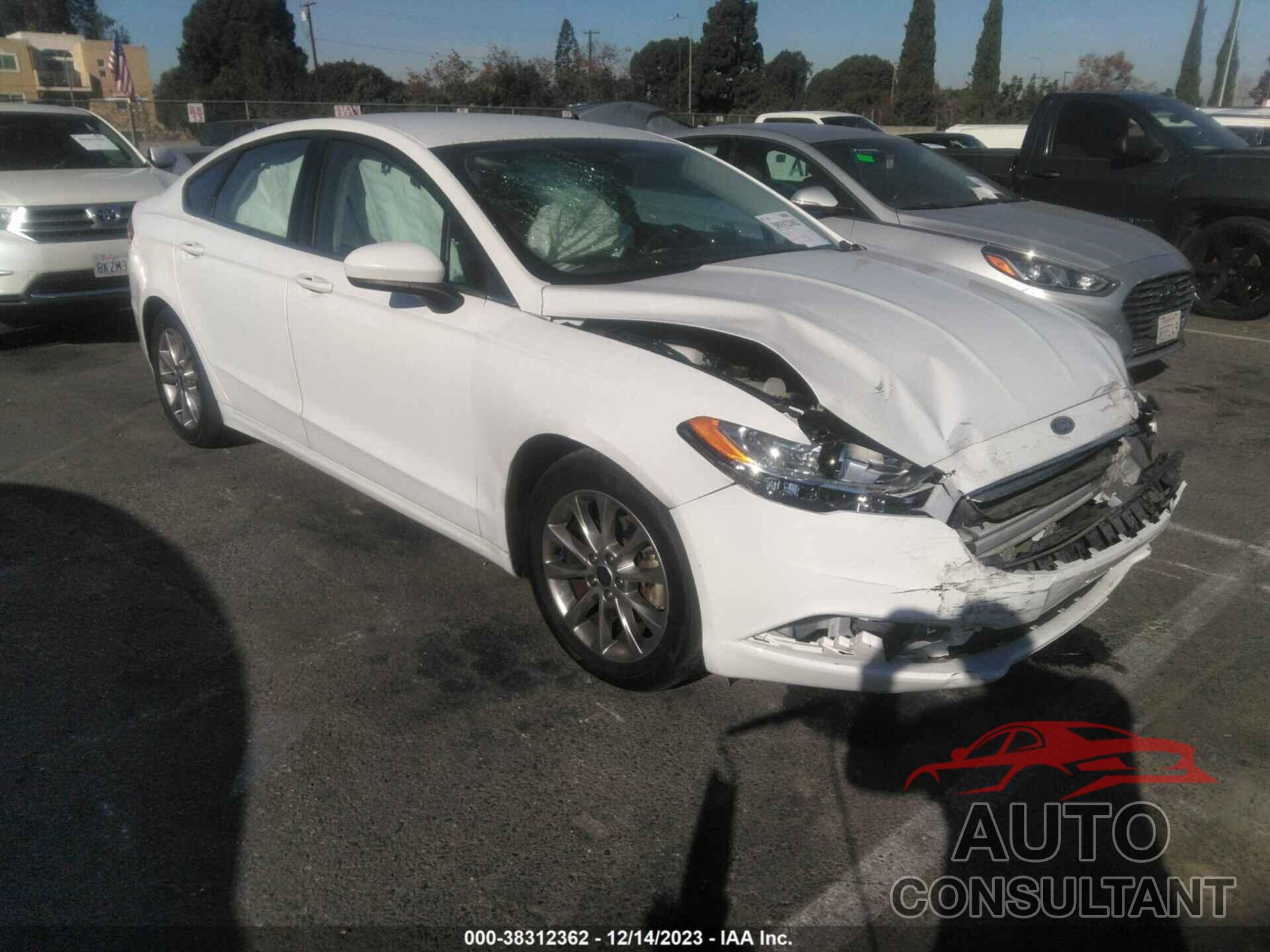 FORD FUSION 2017 - 3FA6P0HD8HR313070