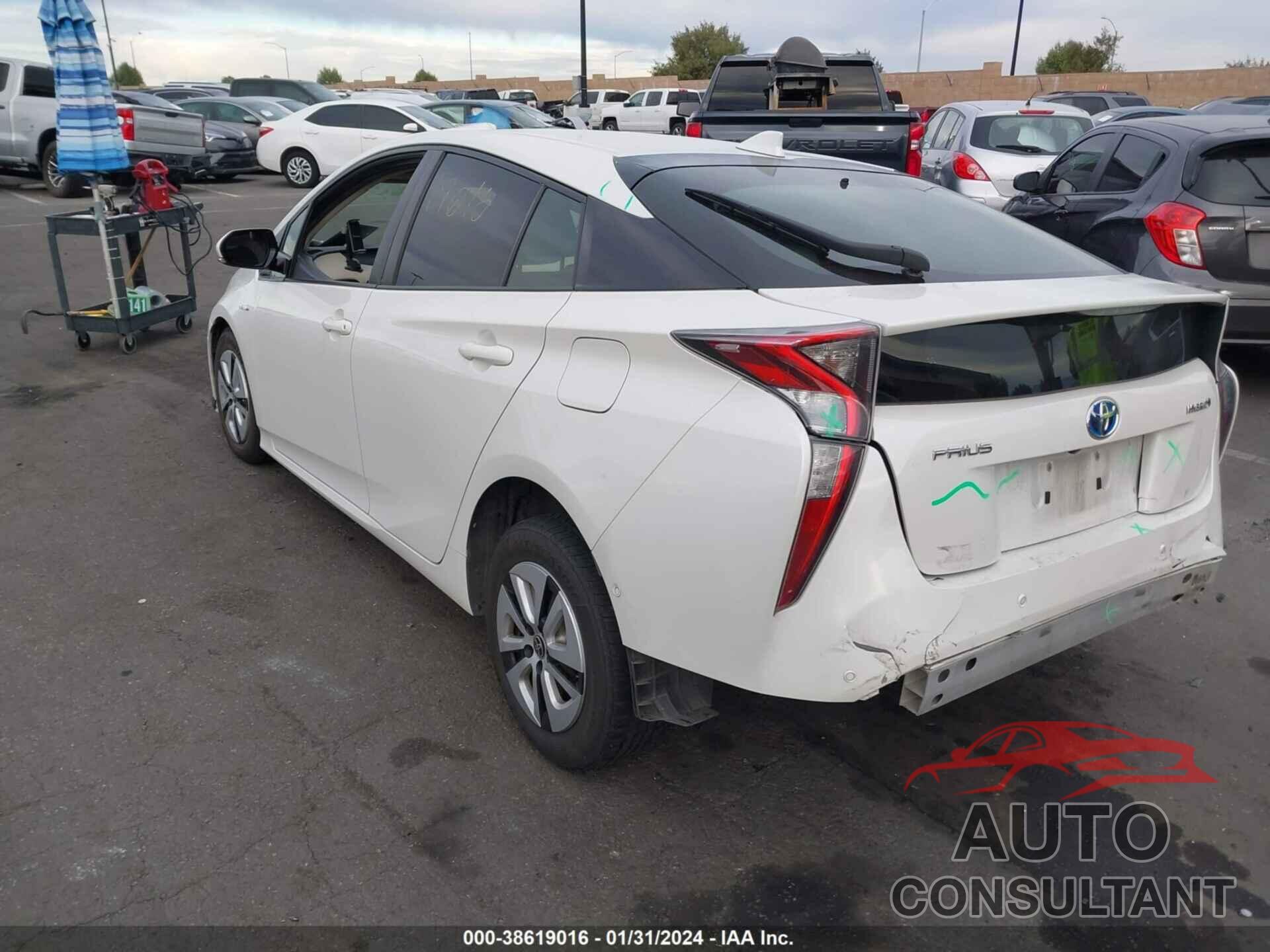 TOYOTA PRIUS 2018 - JTDKBRFUXJ3064922