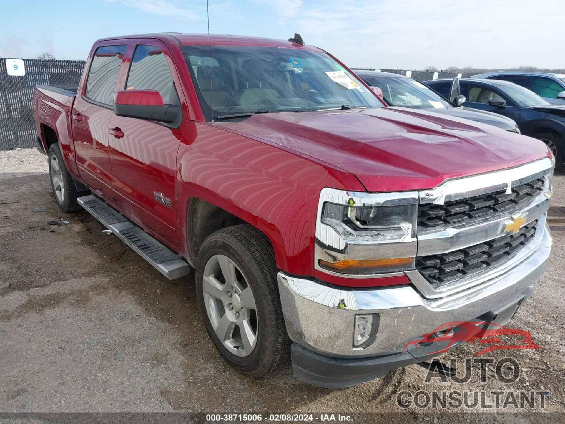 CHEVROLET SILVERADO 2018 - 3GCPCREC7JG435611