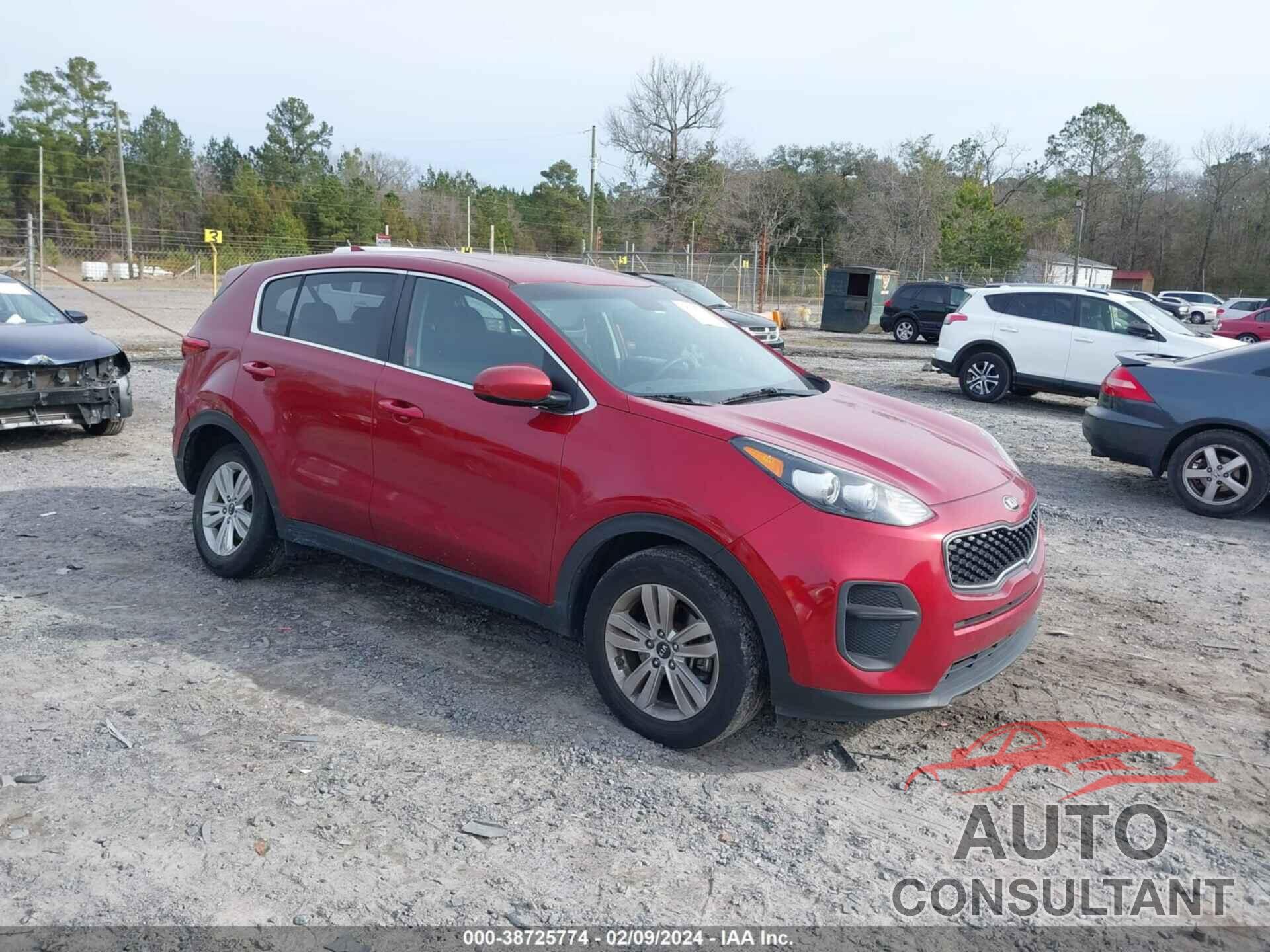 KIA SPORTAGE 2019 - KNDPM3AC8K7581982