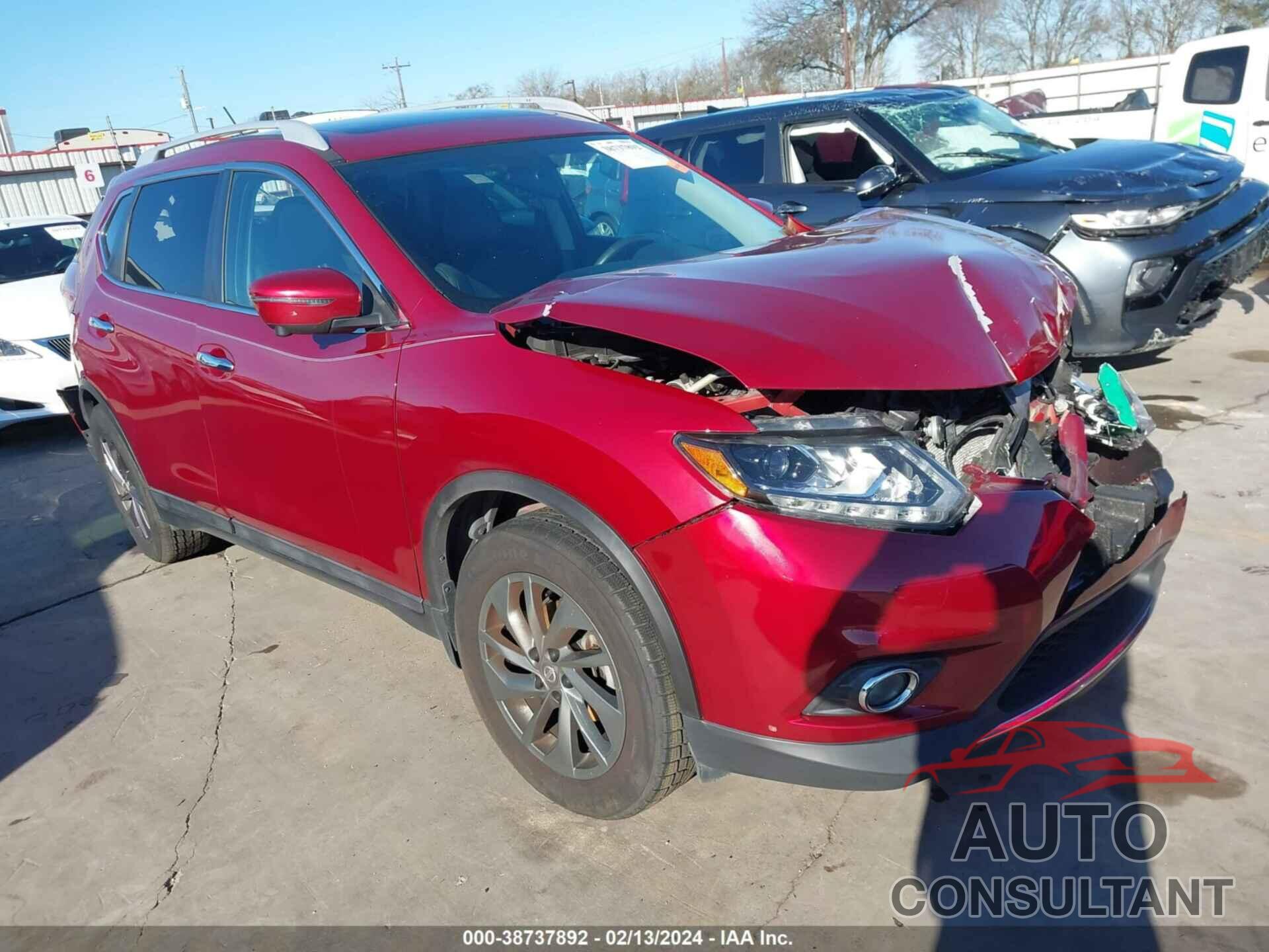 NISSAN ROGUE 2016 - 5N1AT2MT3GC922794