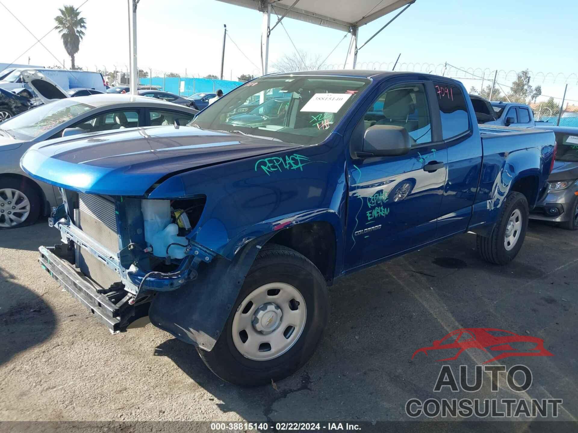 CHEVROLET COLORADO 2019 - 1GCHSBEA9K1223368