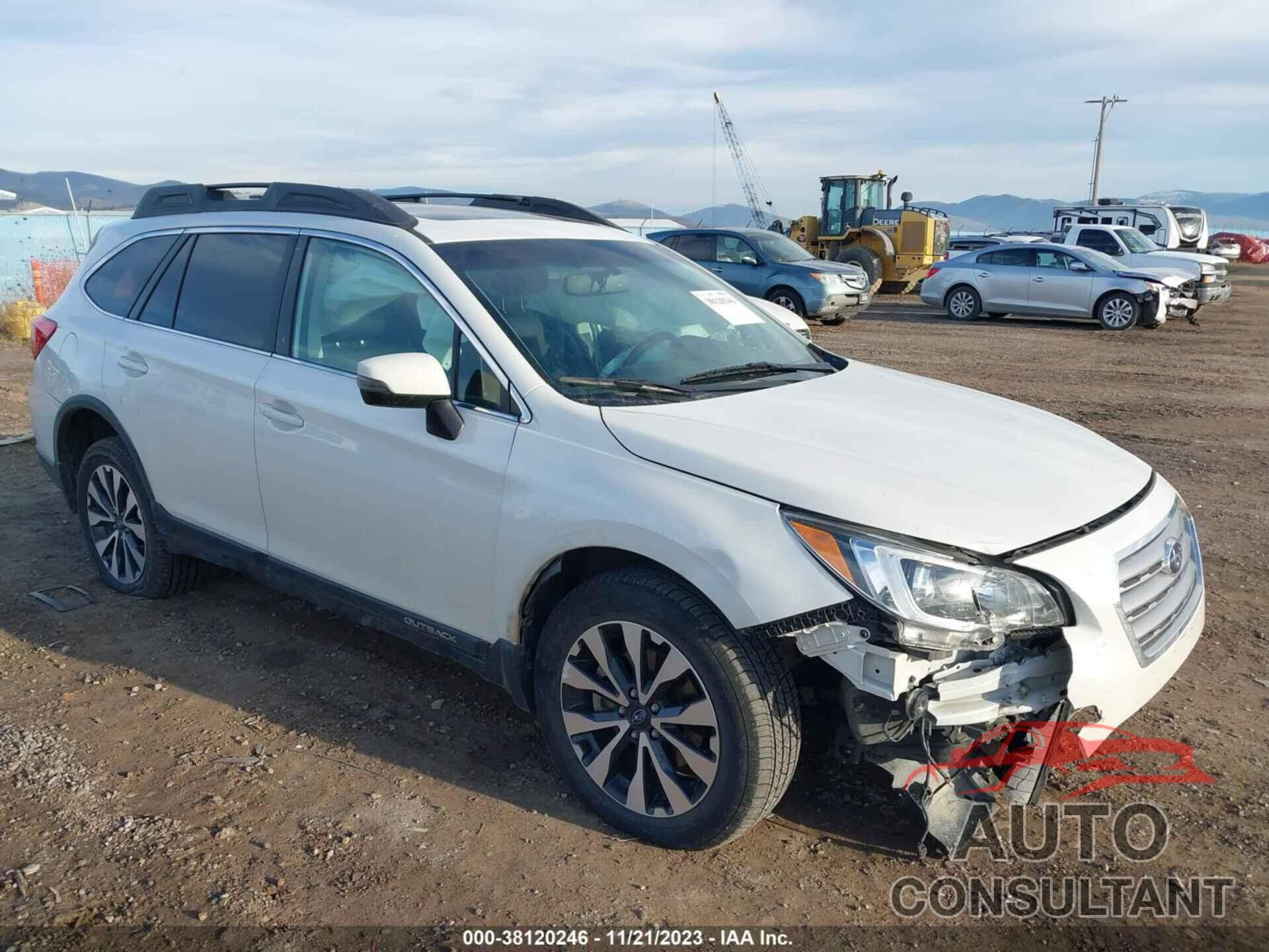 SUBARU OUTBACK 2016 - 4S4BSALC3G3267099