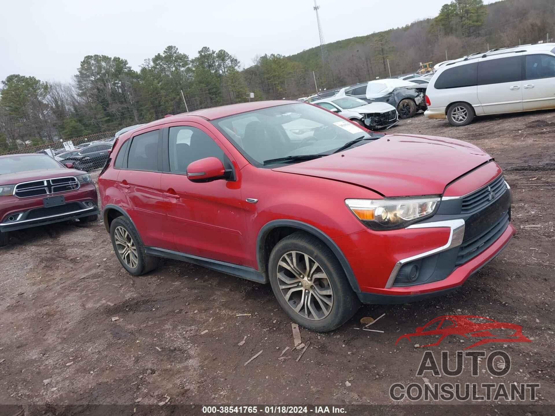 MITSUBISHI OUTLANDER SPORT 2017 - JA4AP3AU5HZ068900