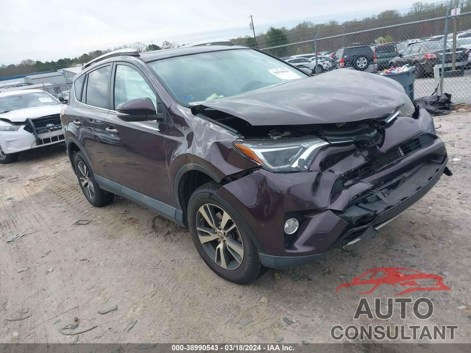 TOYOTA RAV4 2016 - 2T3WFREV5GW283342