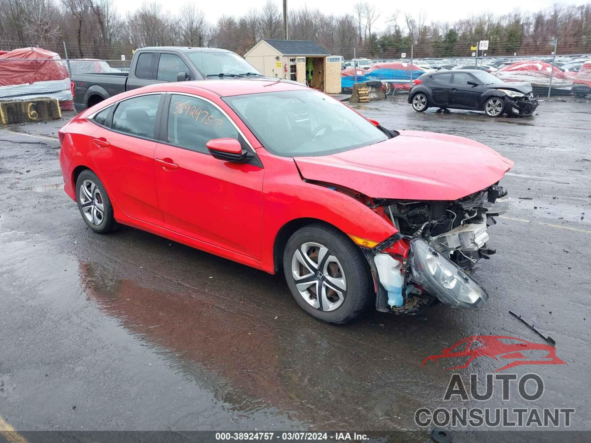 HONDA CIVIC 2016 - 2HGFC2F50GH530704