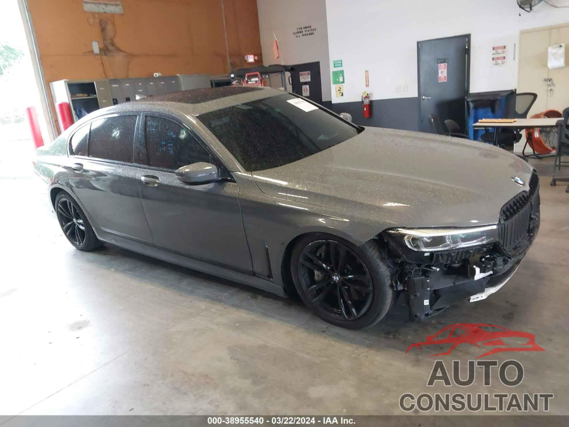 BMW 750I 2021 - WBA7U2C08MCF40050
