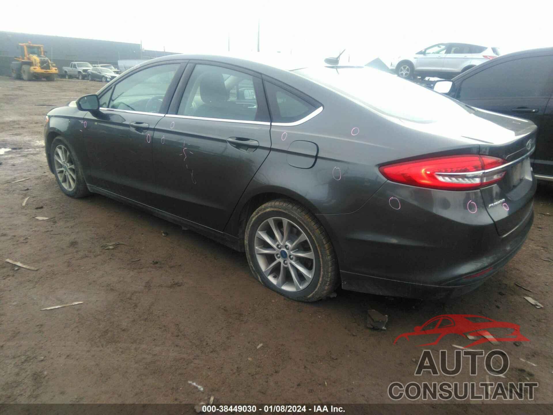 FORD FUSION 2017 - 3FA6P0H74HR193066