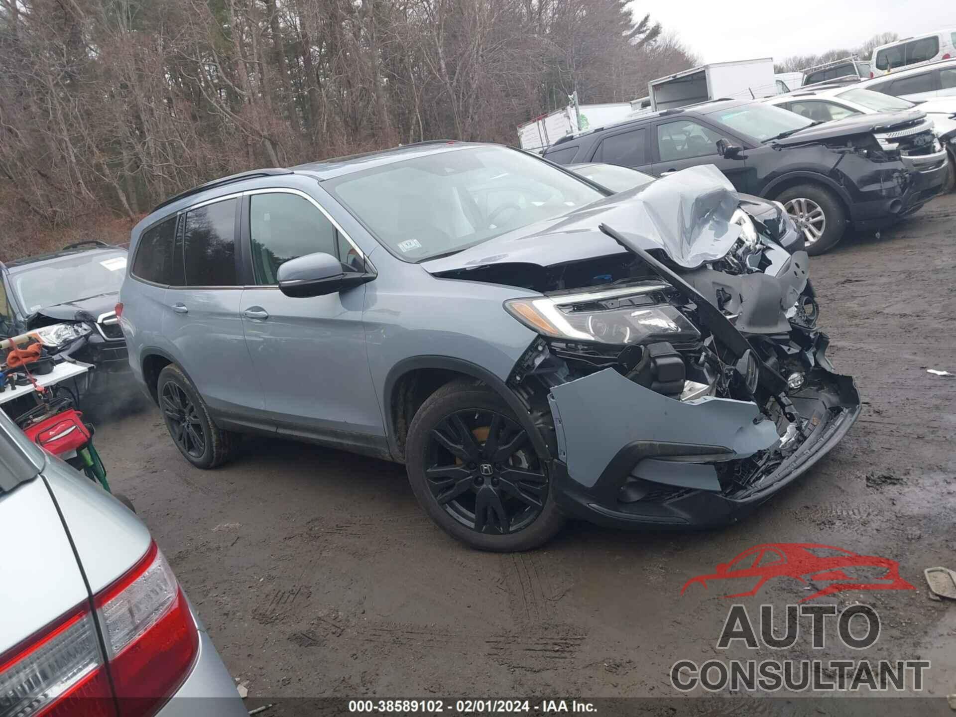 HONDA PILOT 2022 - 5FNYF6H20NB100019