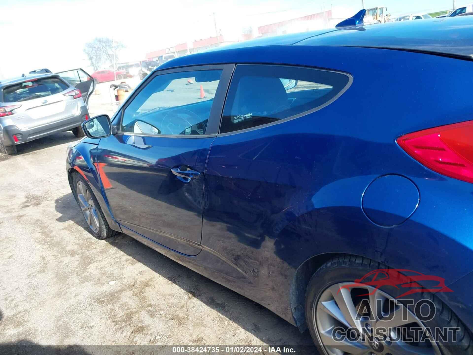 HYUNDAI VELOSTER 2017 - KMHTC6AD2HU310286