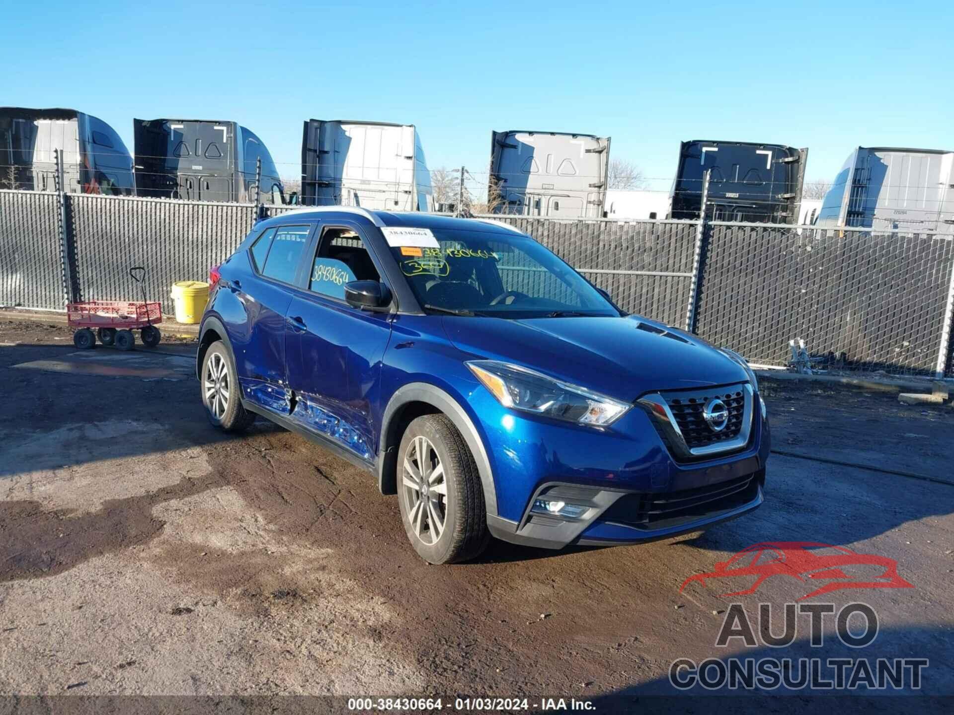 NISSAN KICKS 2019 - 3N1CP5CU8KL558613