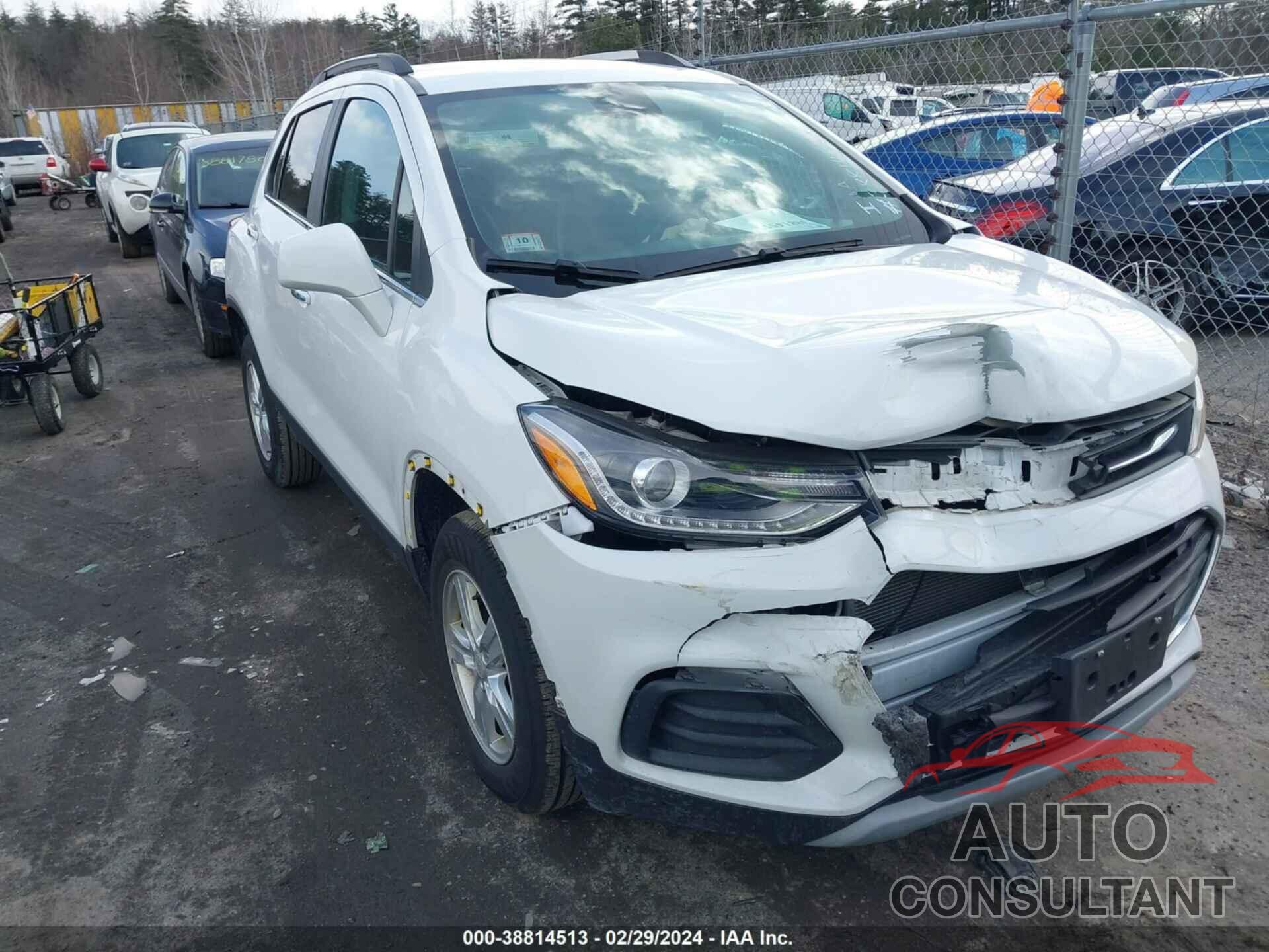 CHEVROLET TRAX 2020 - KL7CJPSB5LB022678