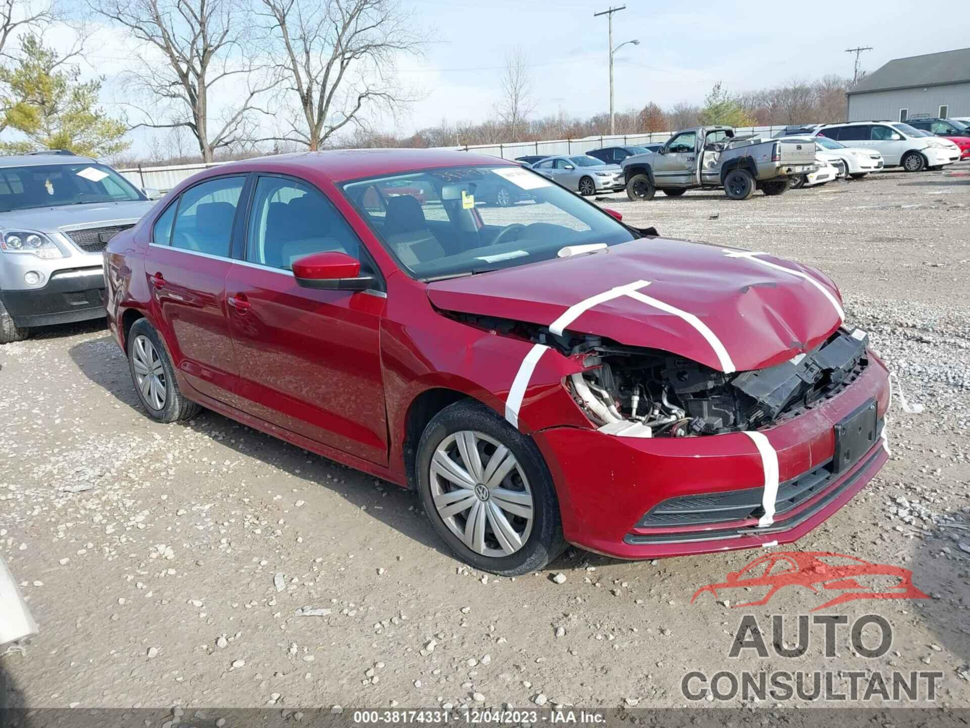 VOLKSWAGEN JETTA 2017 - 3VW2B7AJ3HM389497