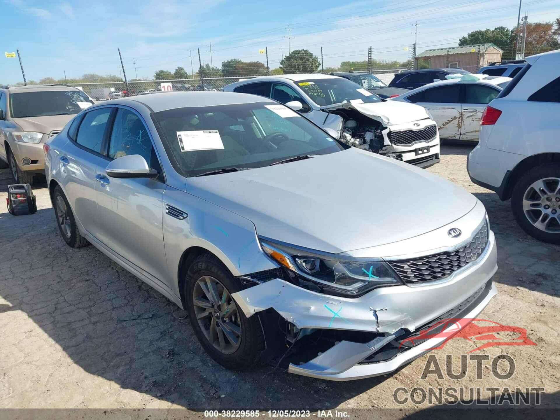 KIA OPTIMA 2020 - 5XXGT4L3XLG432035