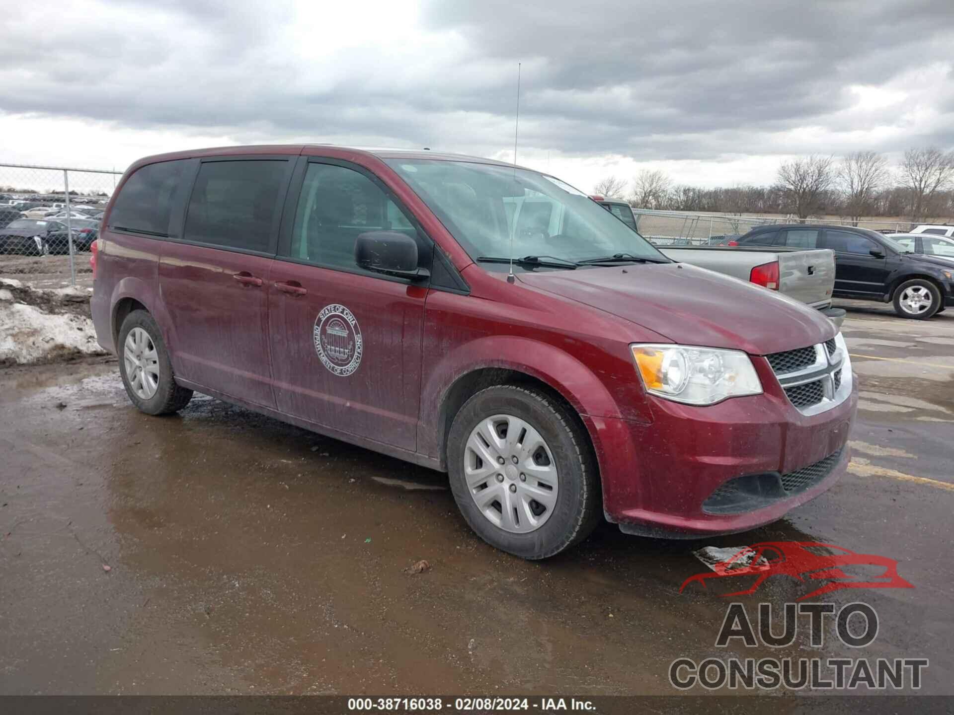 DODGE GRAND CARAVAN 2018 - 2C4RDGBG1JR255228